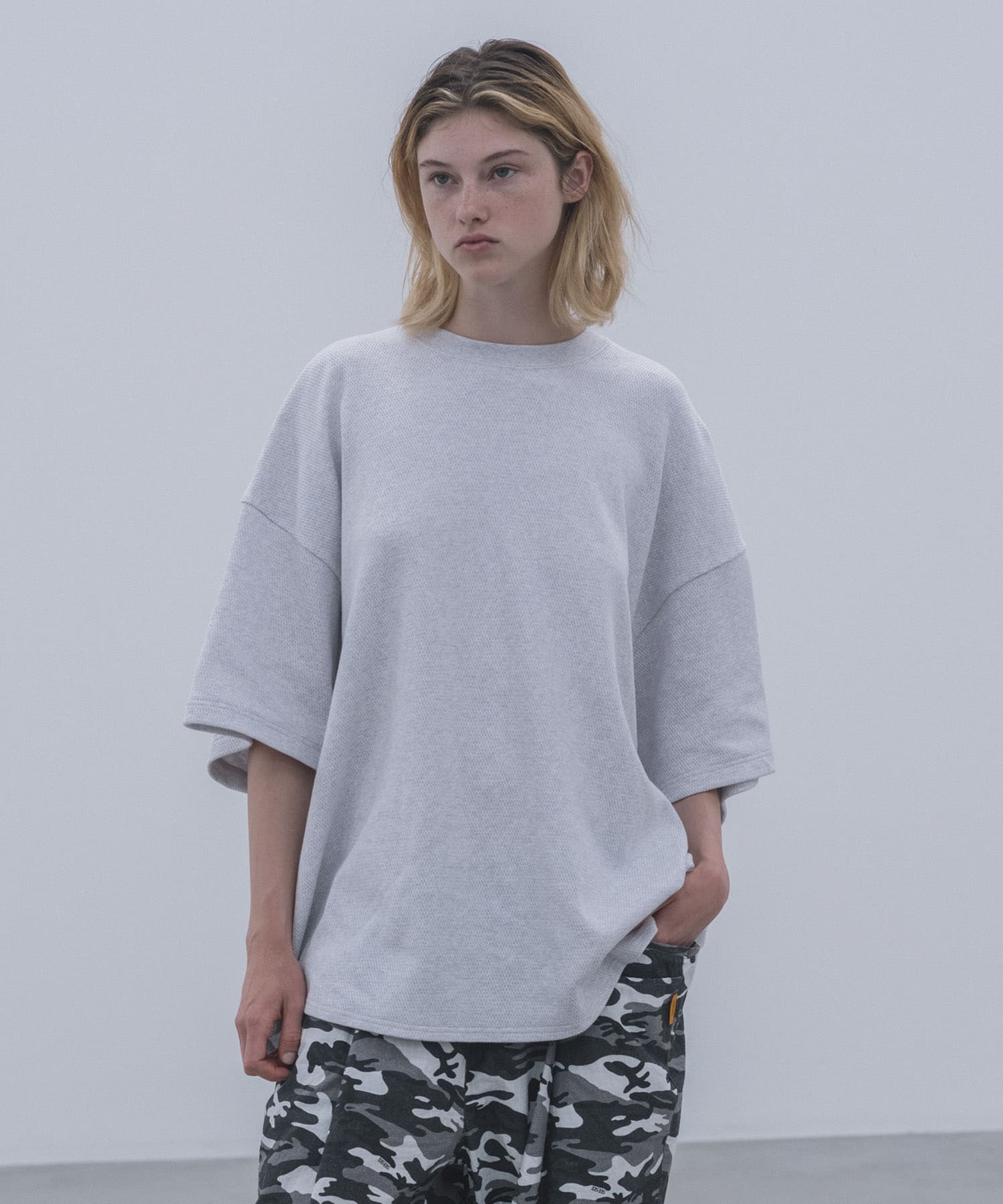 SEE SEE　SUPER BIG THERMAL SS R ASH GREY M