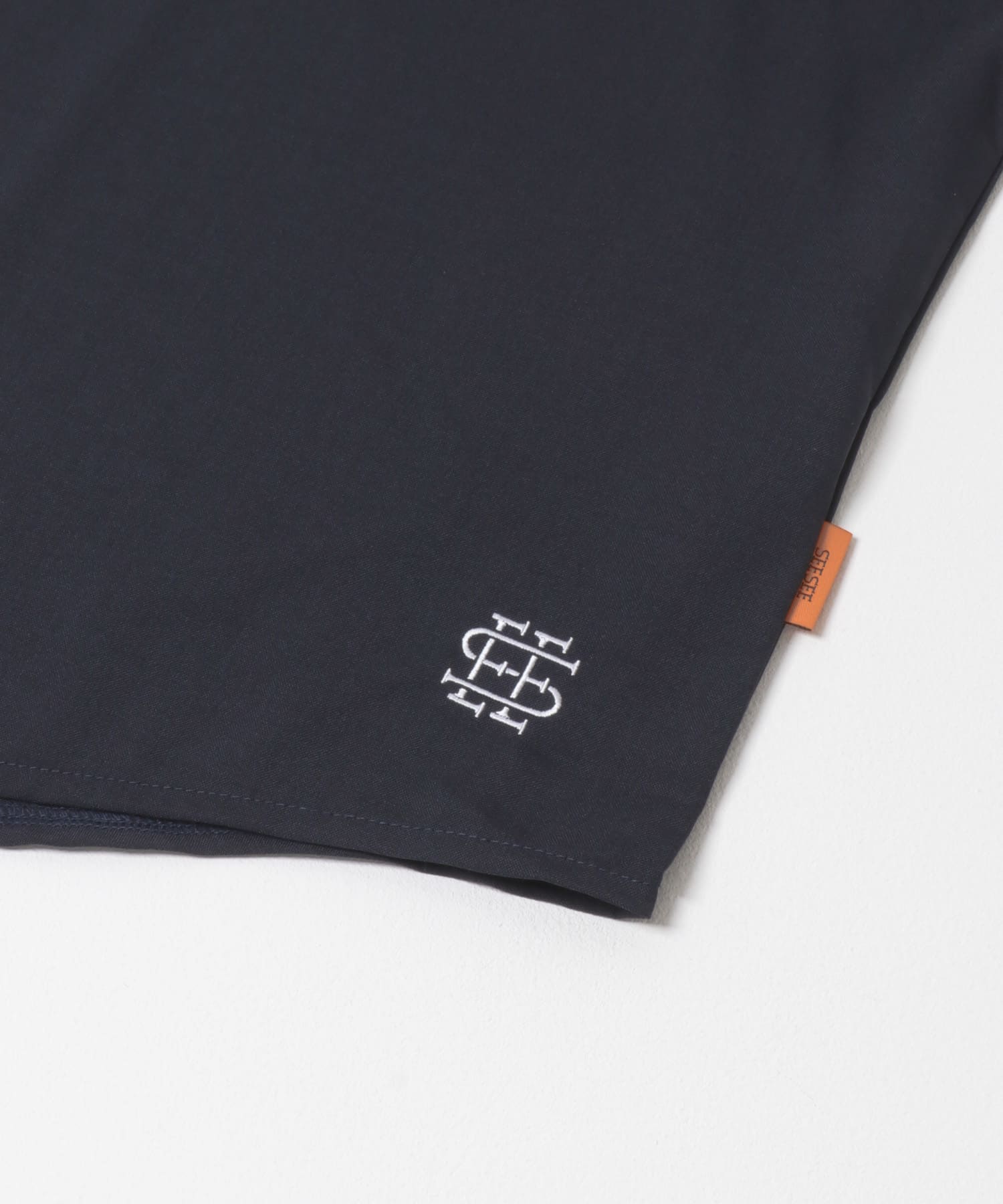 SEE SEE　WOOL SUPER BIG ROUND SS T NAVY M