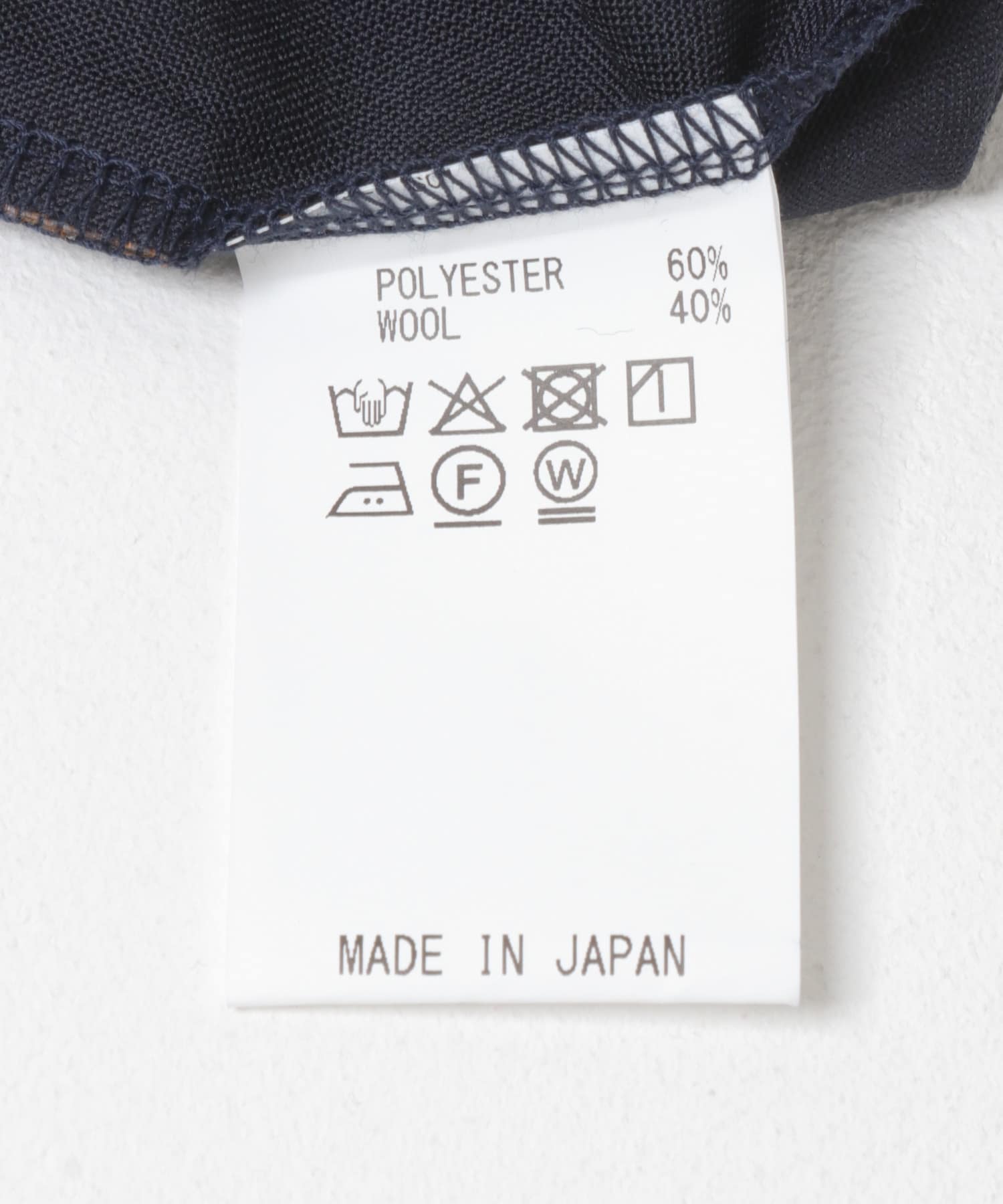 SEE SEE　WOOL SUPER BIG ROUND SS T NAVY M