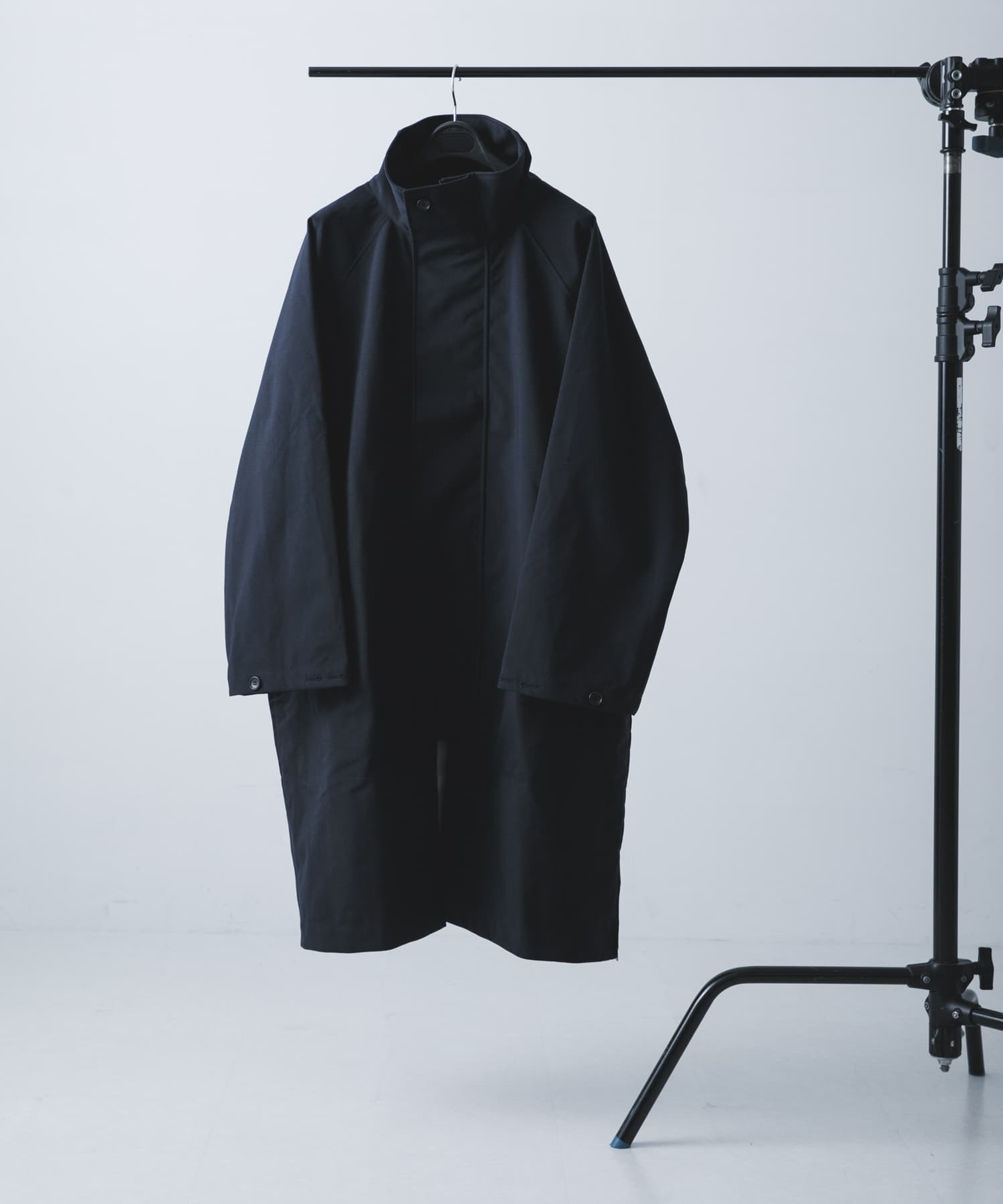 UNTRACE　3レイヤースタンドカラーコート