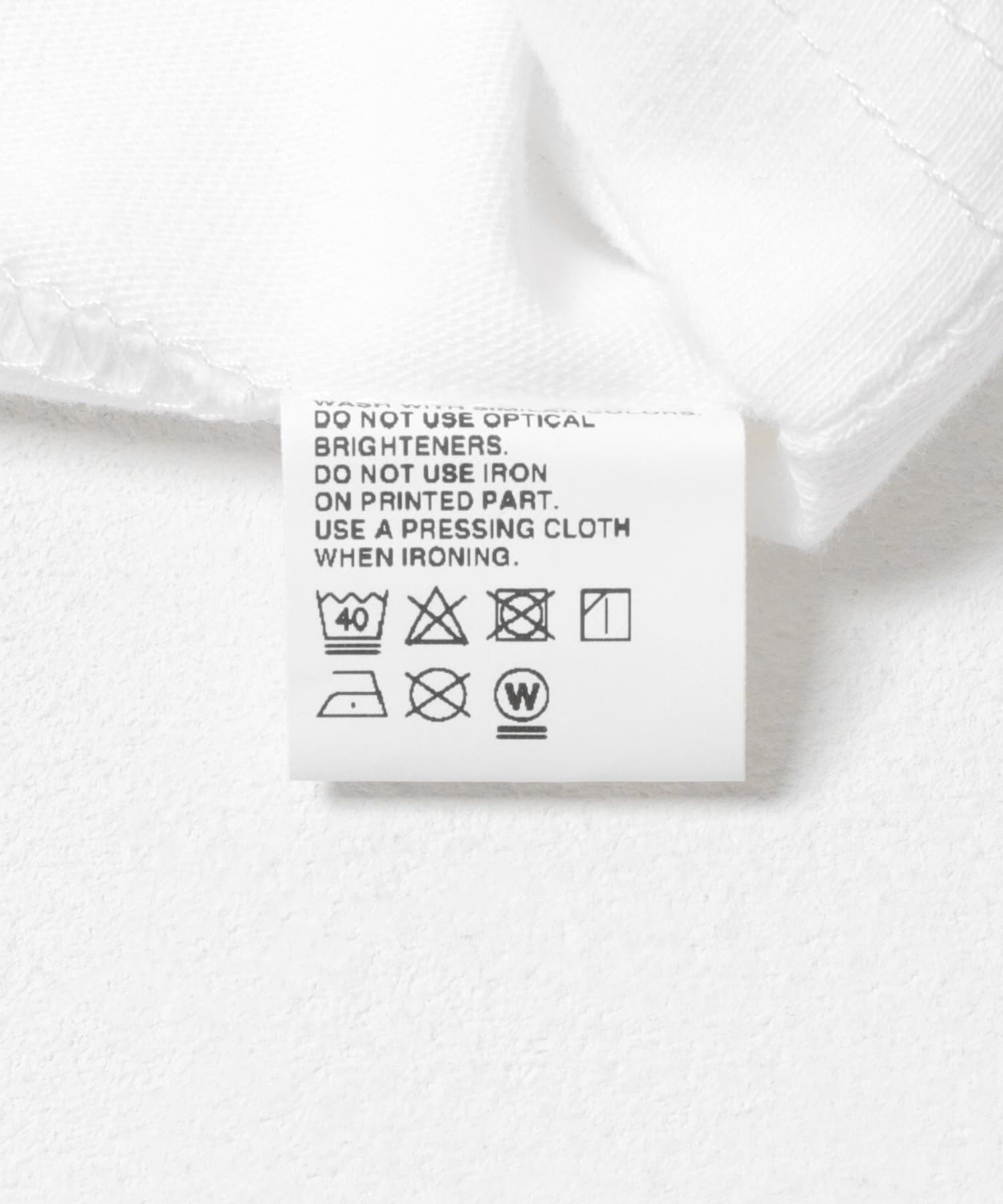 UNTRACE　グラフィック tee L/S 3 WHITE 1