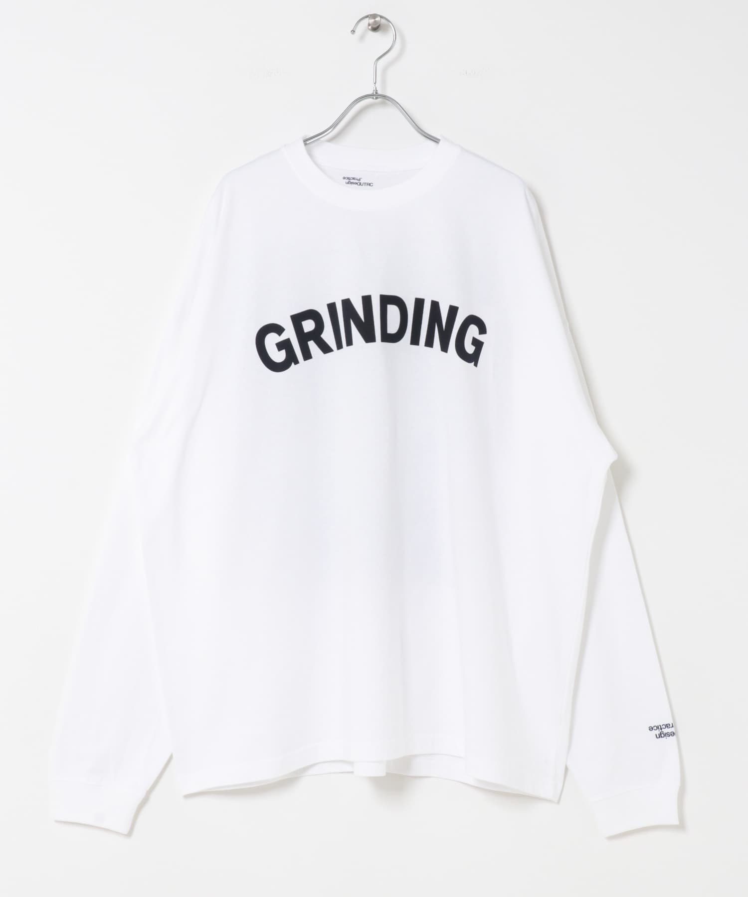 UNTRACE　グラフィック tee L/S 5 WHITE 1