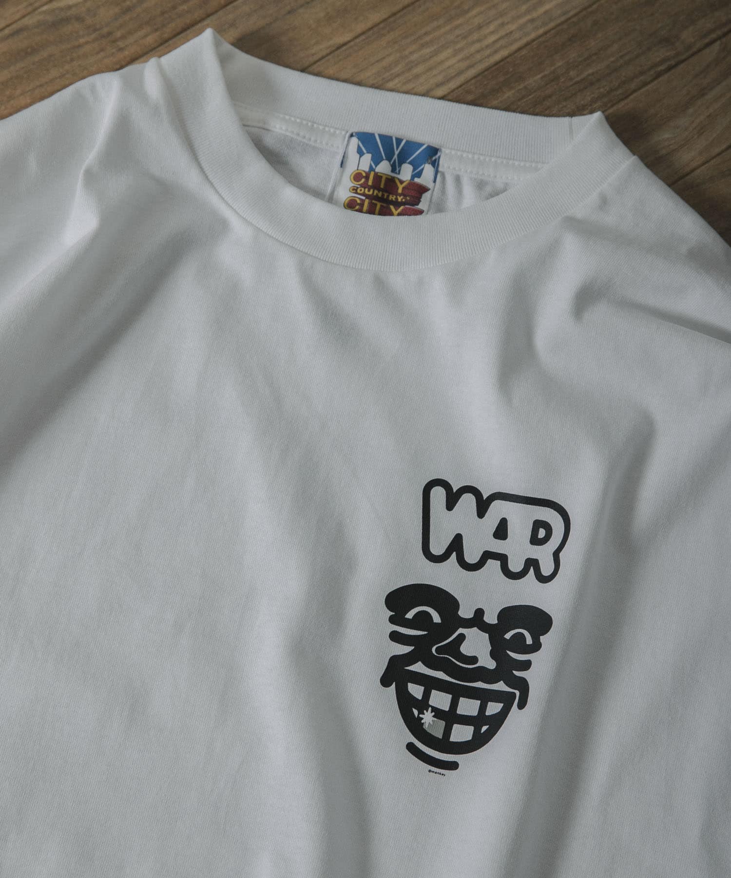 CITY COUNTRY CITY　CCC×WAR＿COTTON L/S T