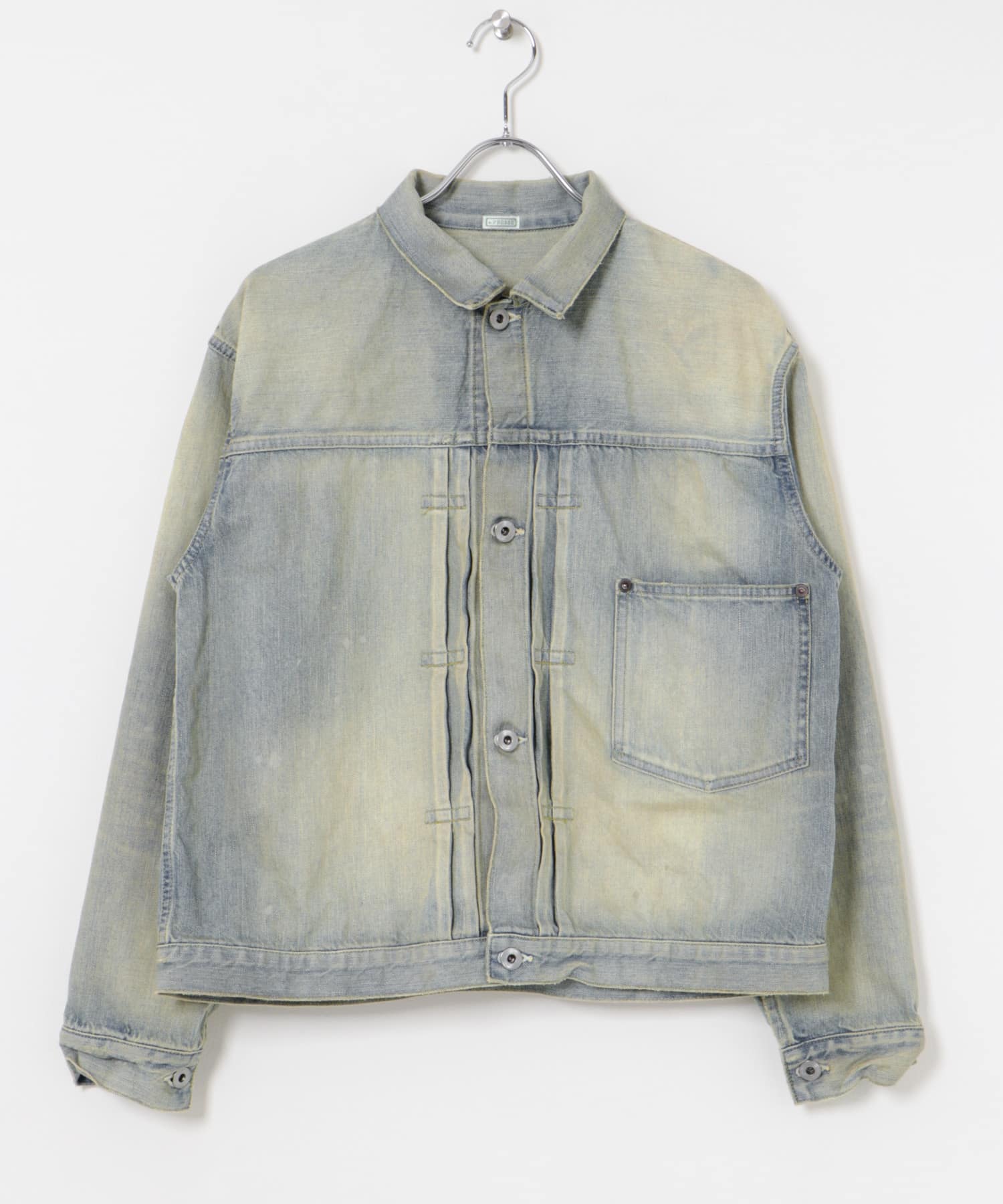 A PRESSE　1st Type Denim Jacket BLEACH 46