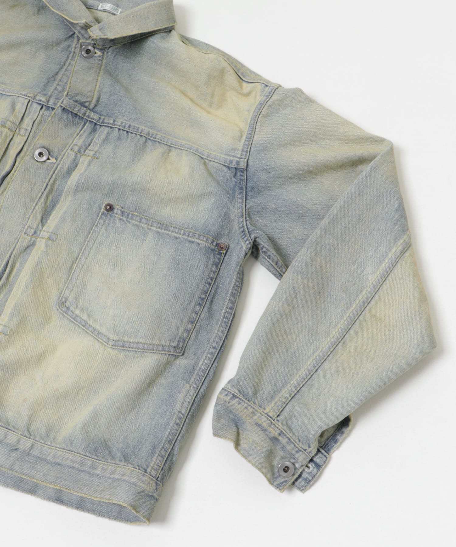 A PRESSE　1st Type Denim Jacket BLEACH 46