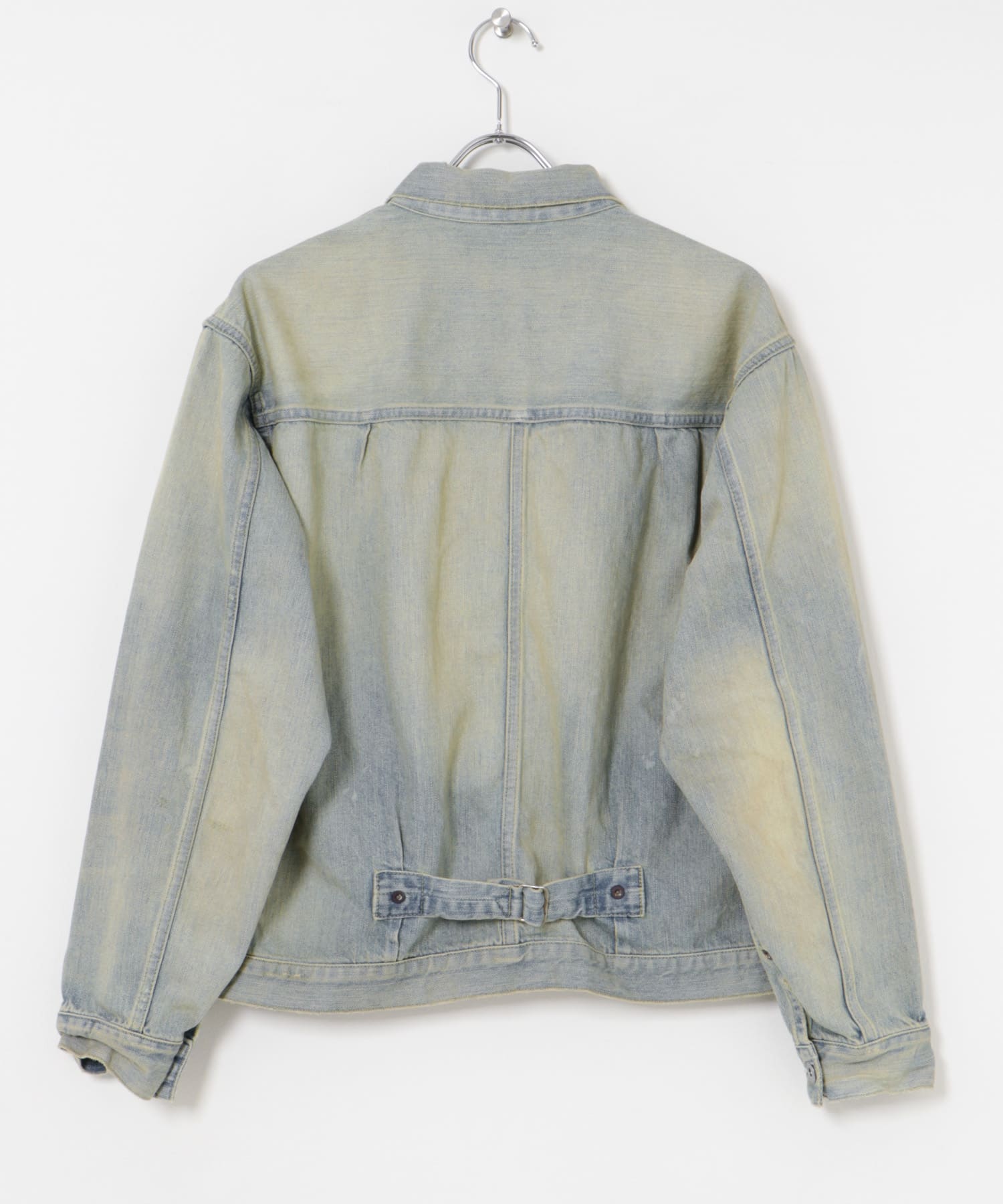 A PRESSE　1st Type Denim Jacket BLEACH 46