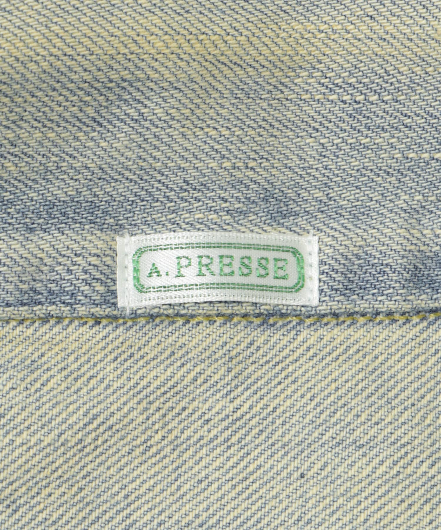 A PRESSE　1st Type Denim Jacket BLEACH 46