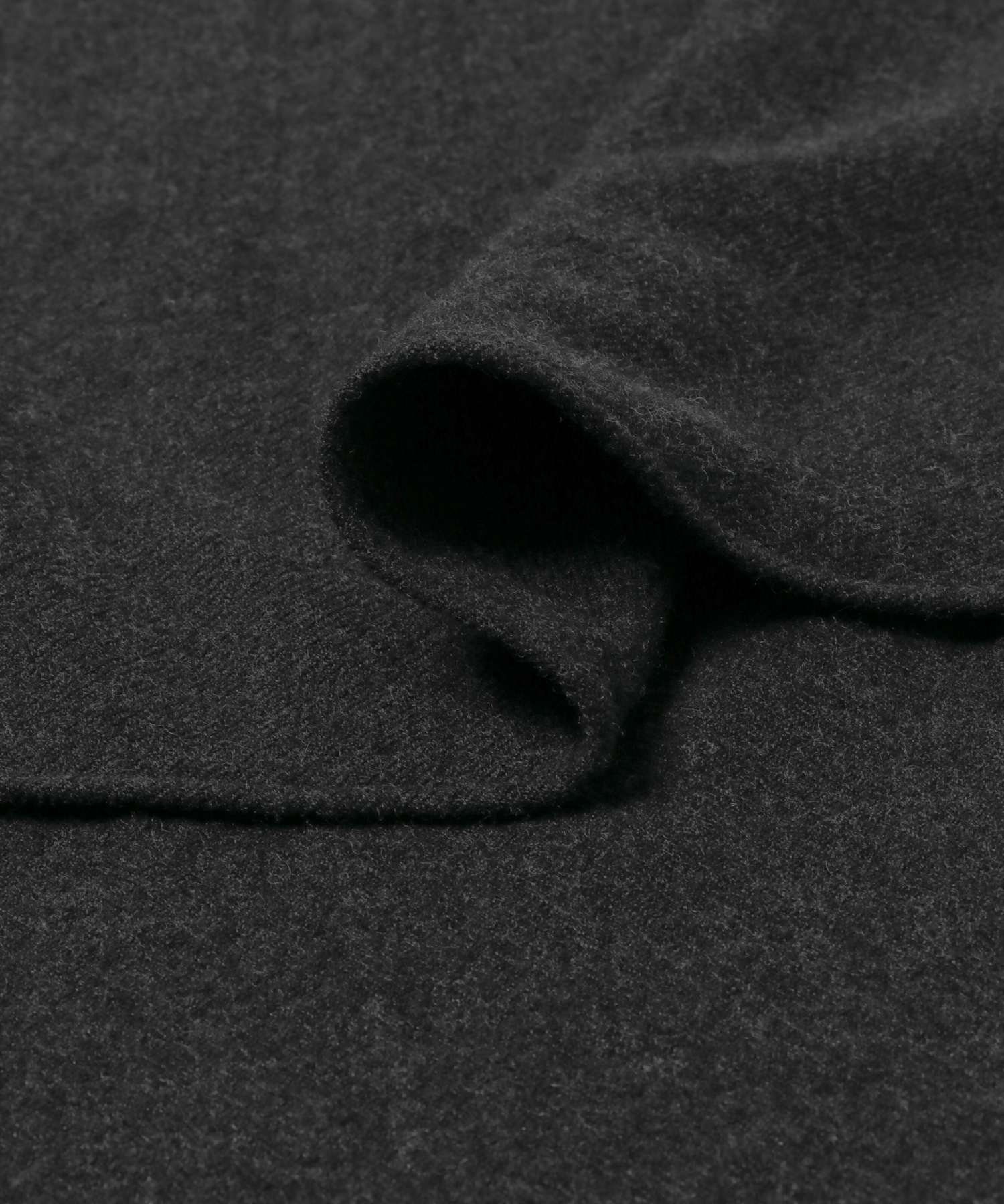A PRESSE　Wool Skipper Shirt CHARCOAL 2