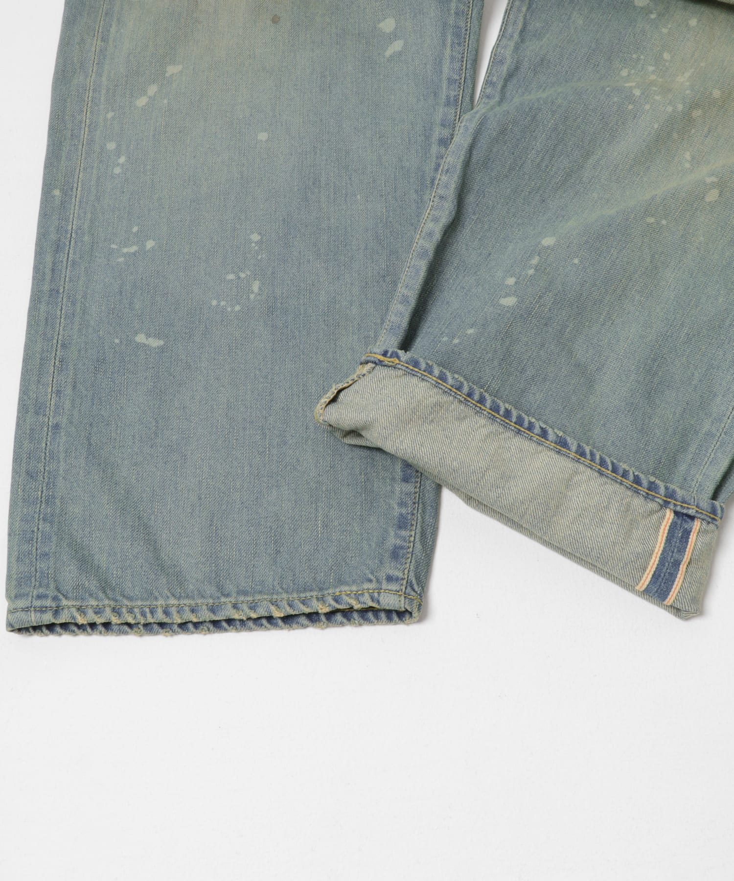 A PRESSE　No.37 Washed Wide Denim Pants BLEACH 34-30
