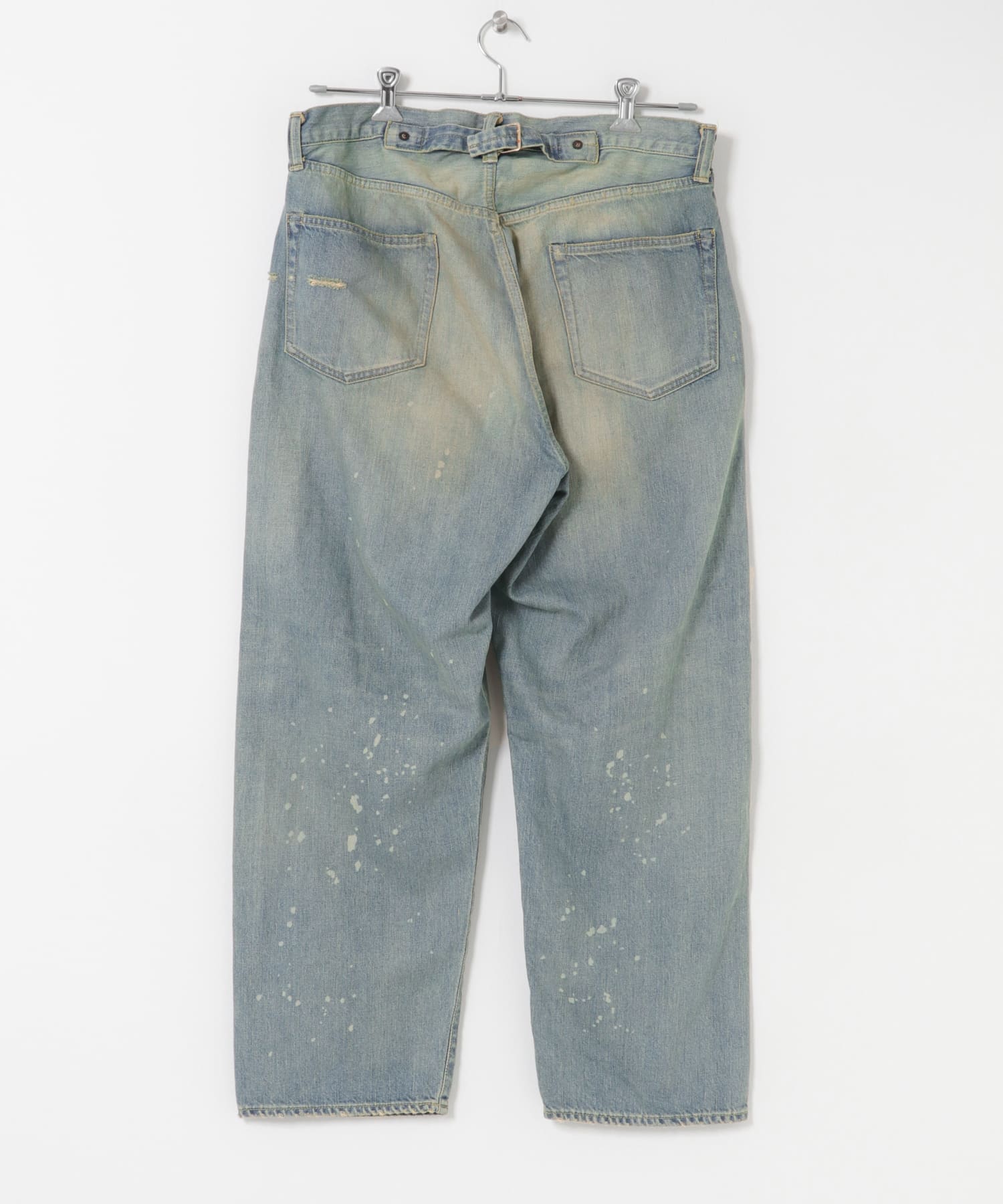 A PRESSE　No.37 Washed Wide Denim Pants BLEACH 34-30
