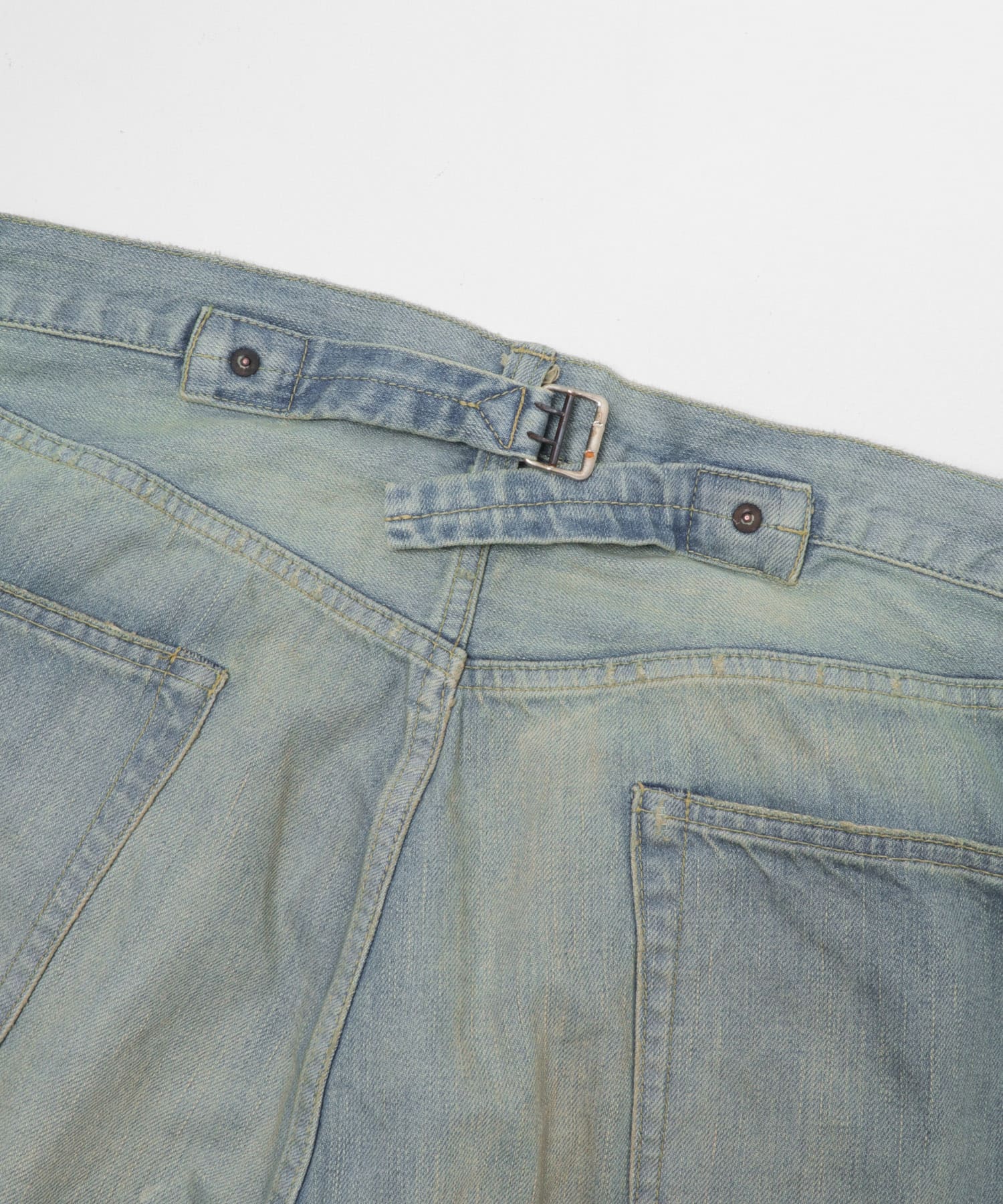 A PRESSE　No.37 Washed Wide Denim Pants BLEACH 34-30