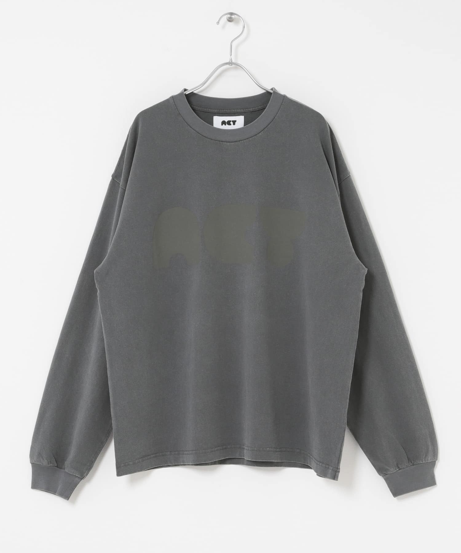 Acy　GDYE LOGO L/S TEE