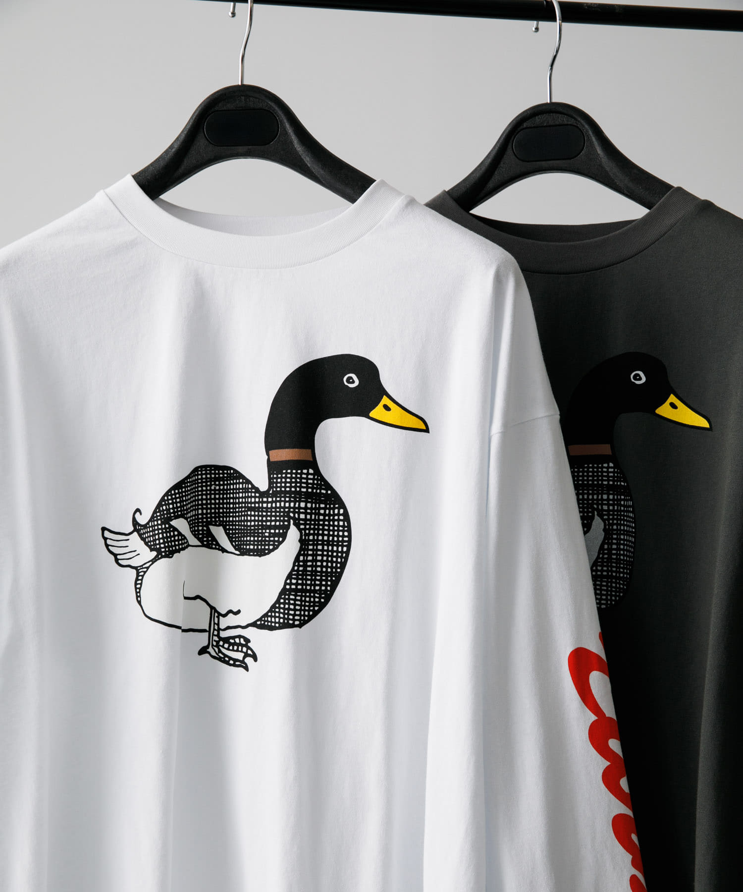 Acy　TURBO DUCK L/S TEE WHITE 2