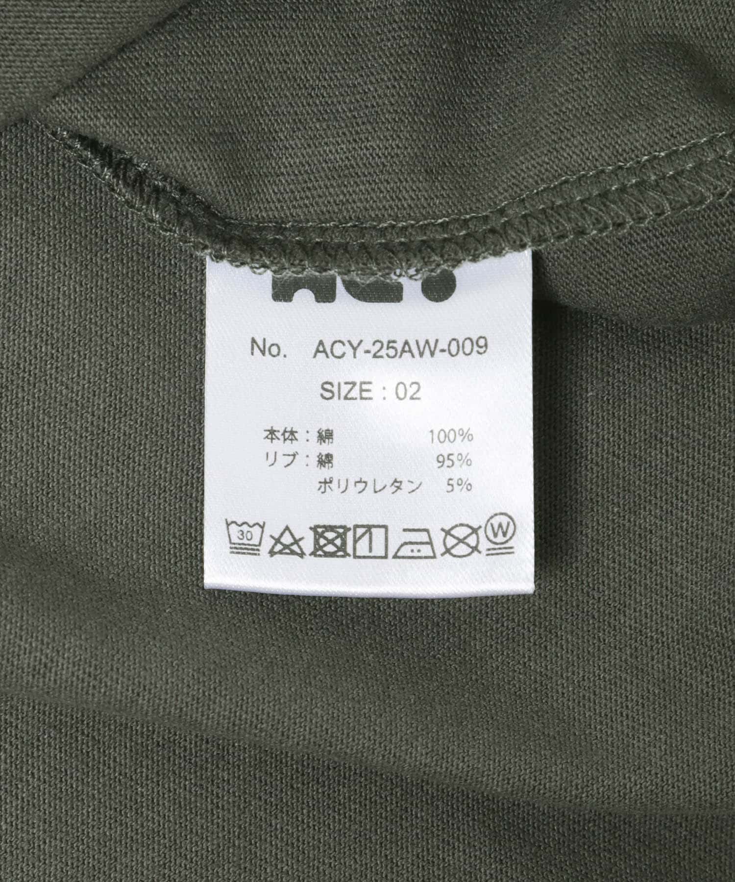 Acy　TURBO DUCK L/S TEE L.BLACK 2