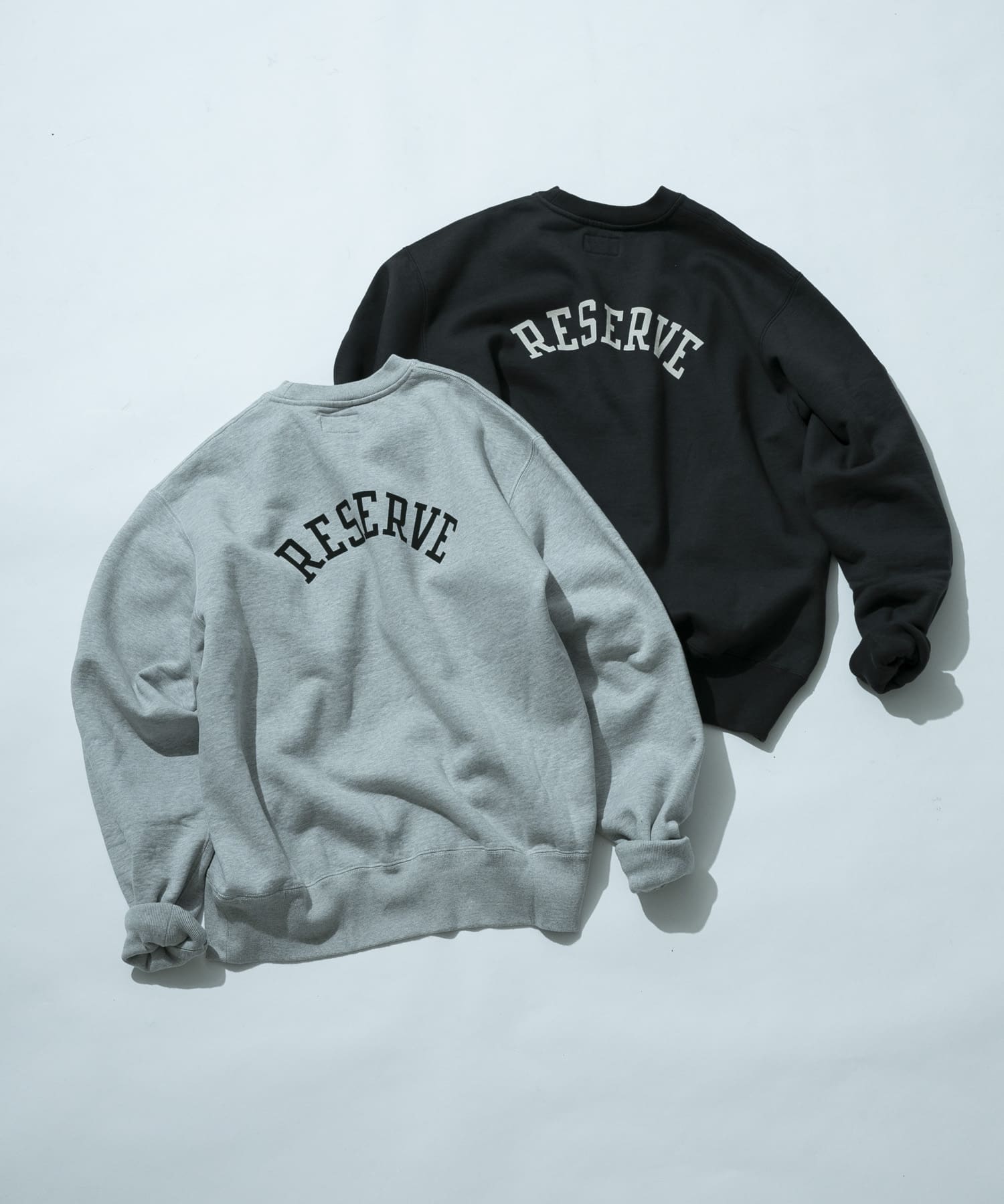 Unlikely　Simple Sweat Crew RESERVE GRAY L