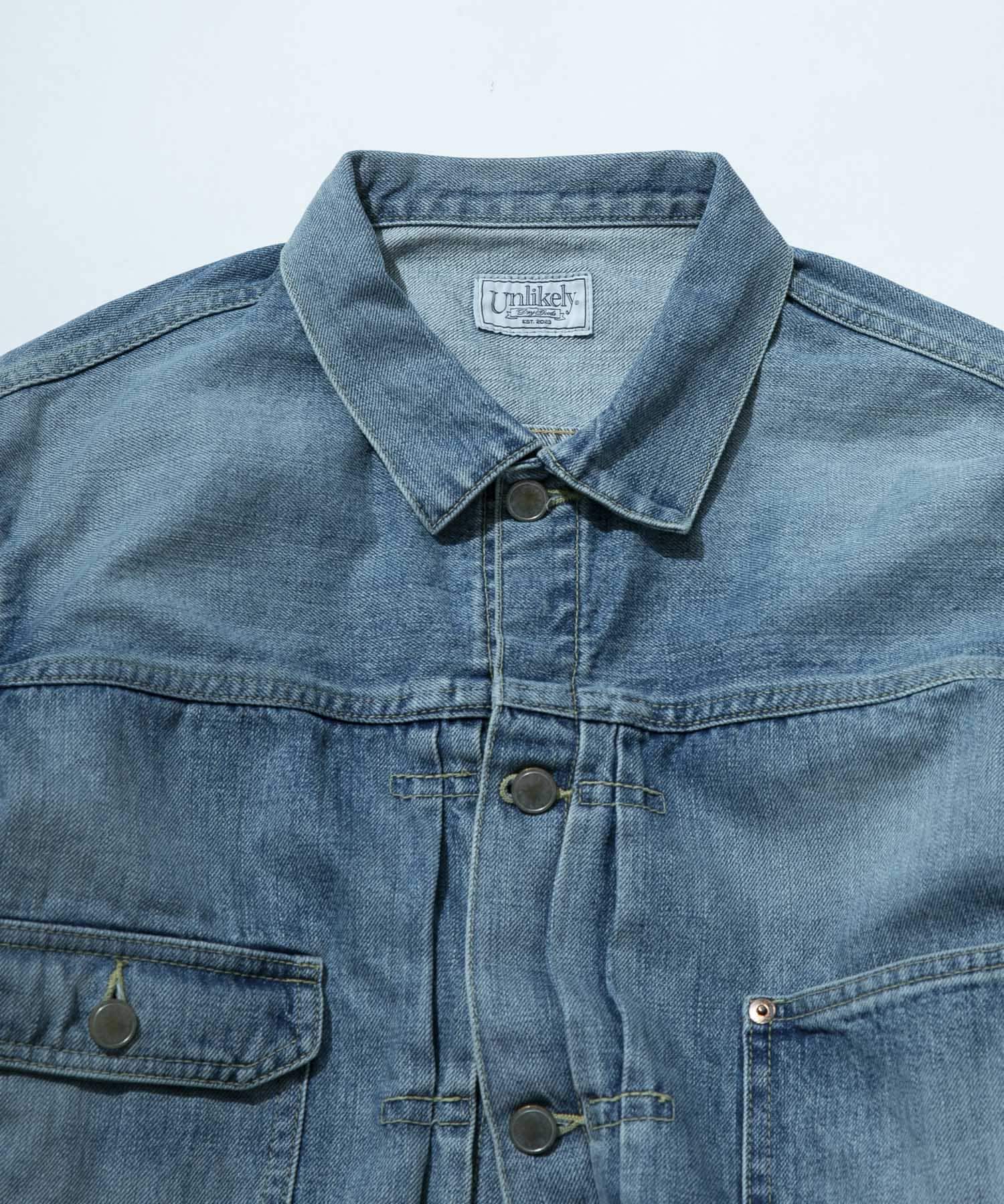 Unlikely　TimeTravelTruckerJKT1977W V/Indigo M