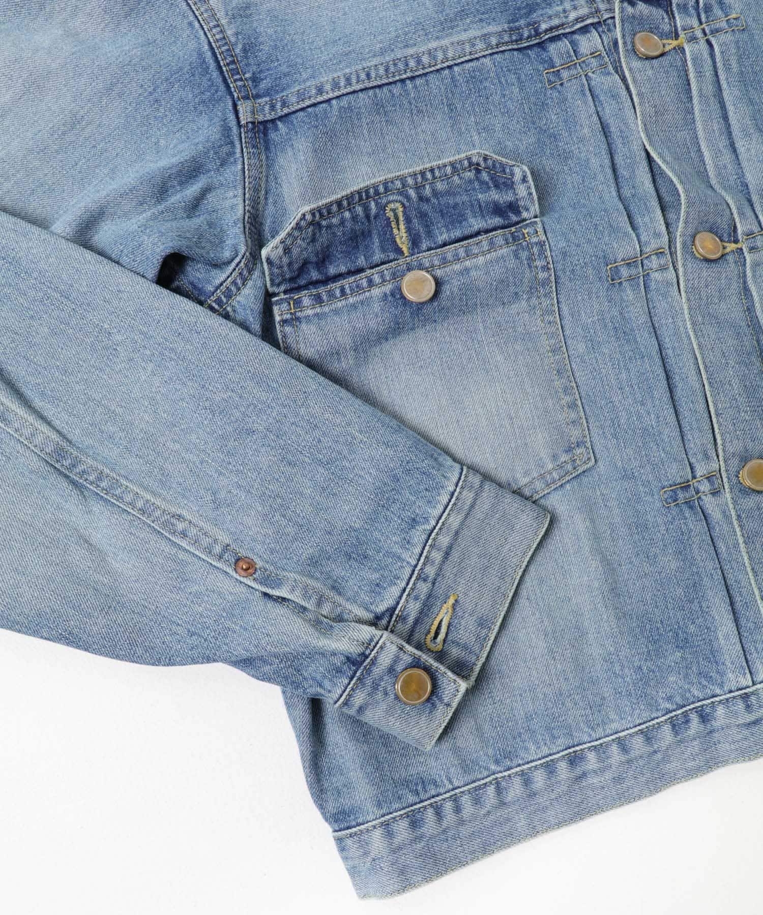 Unlikely　TimeTravelTruckerJKT1977W V/Indigo M