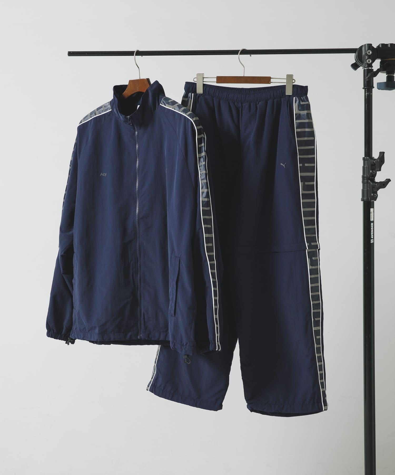 PUMA×ACY　T7 TRACK JACKET NAVY L