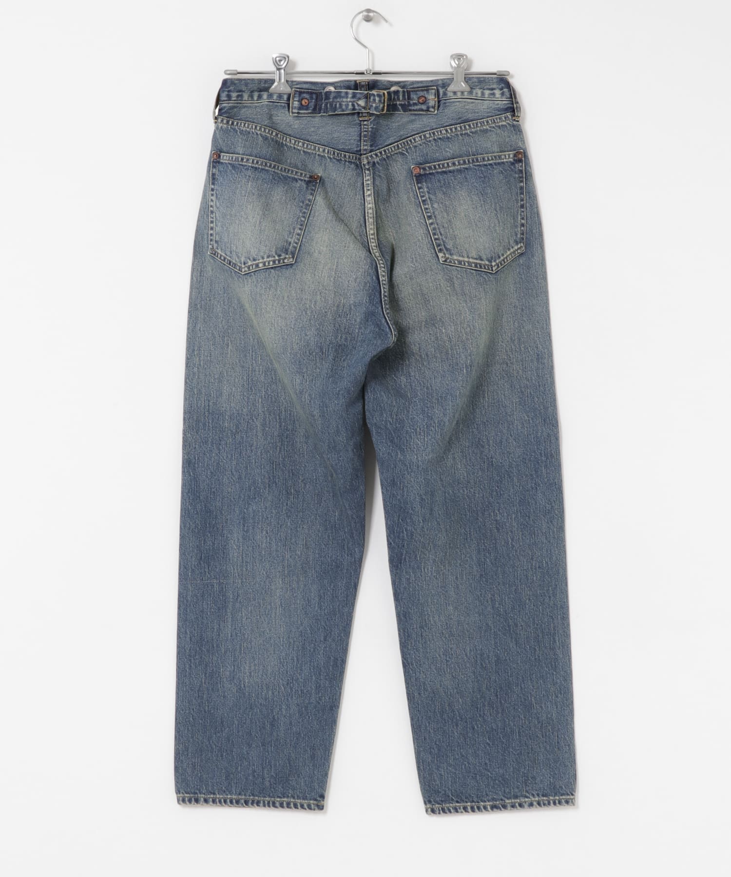 A PRESSE　No.22 Washed Wide Denim Pants INDIGO 30-30