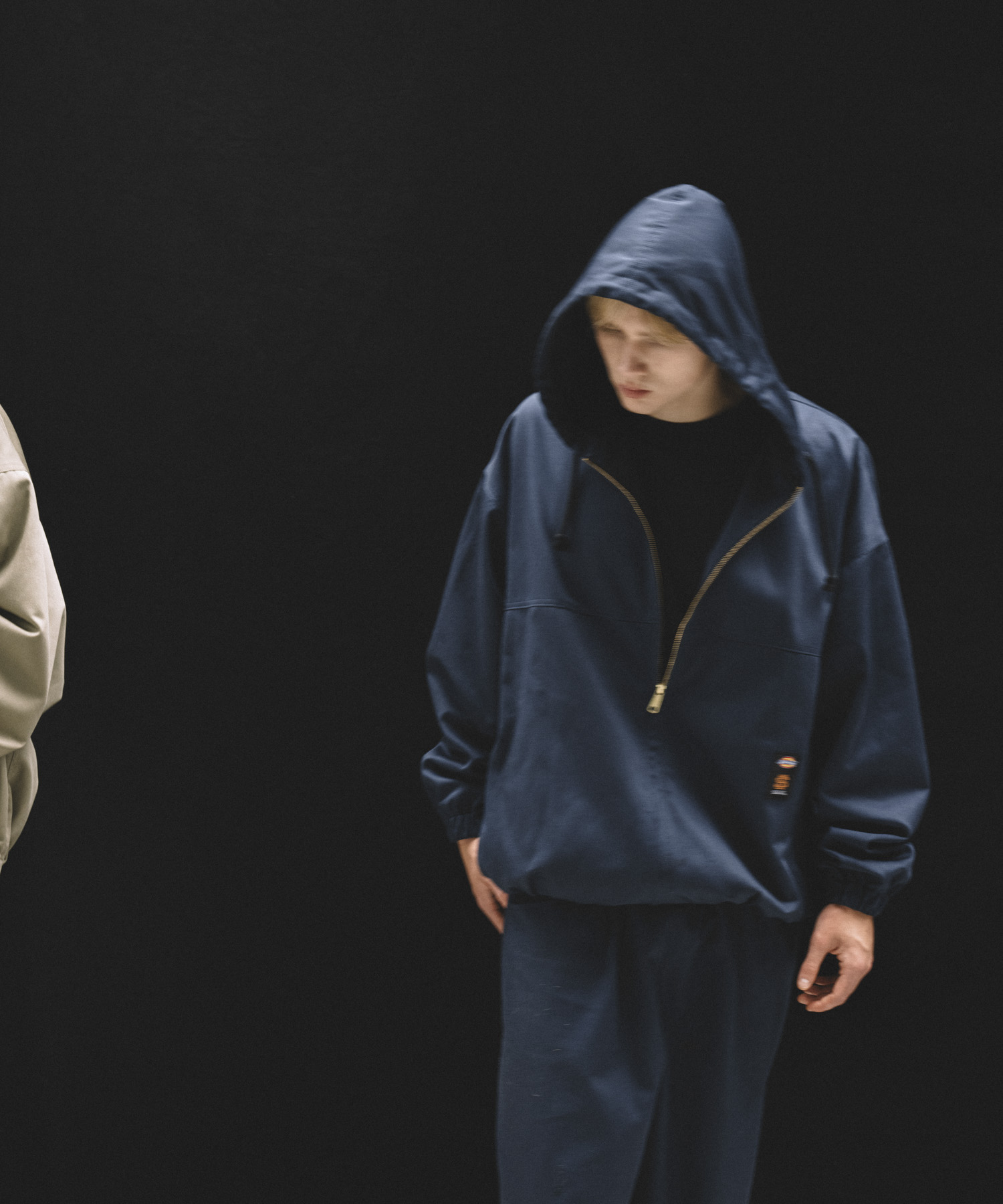 SEE SEE　FULL ZIP HOODY JACKET NAVY M
