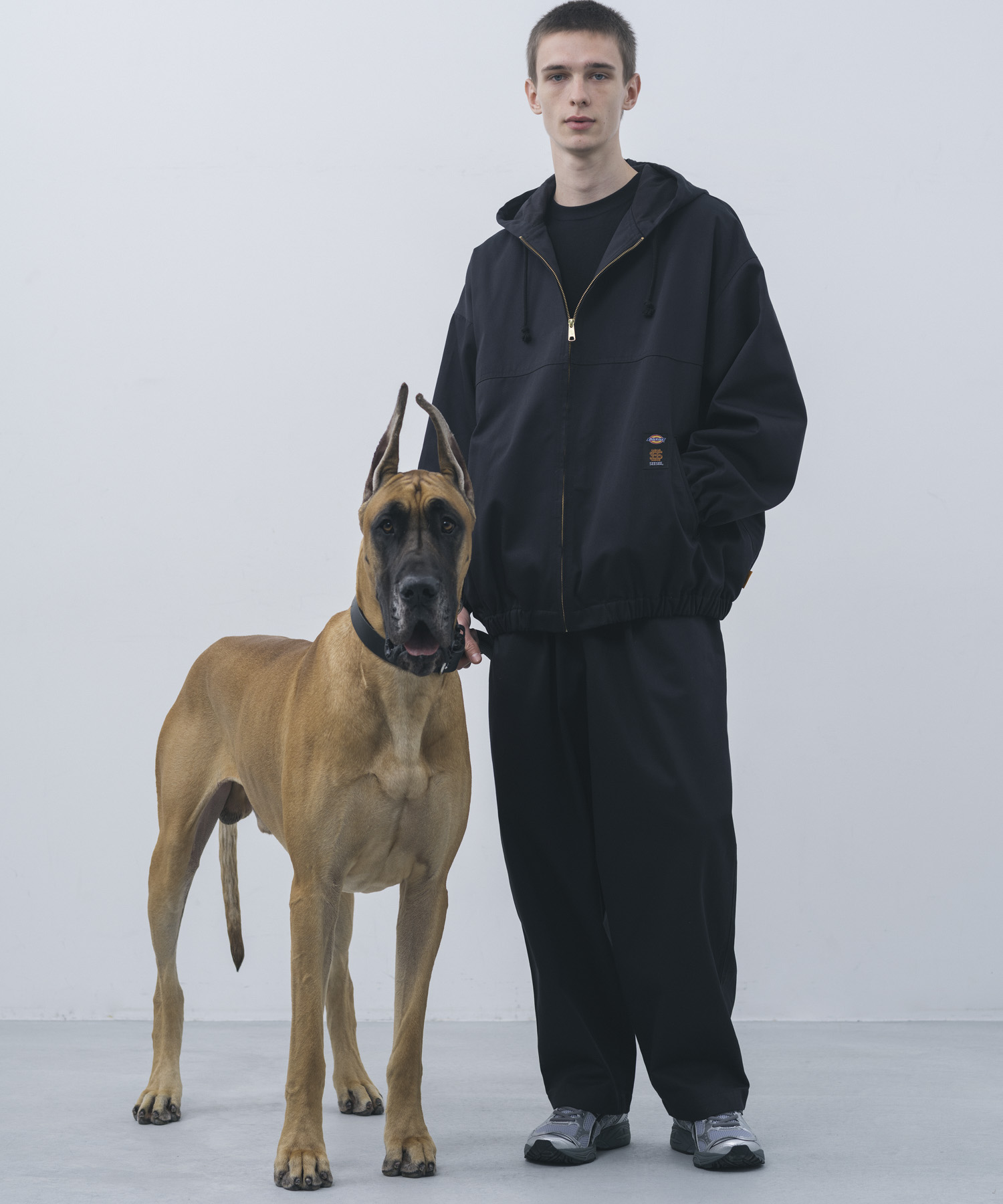 SEE SEE　BAGGY PANTS NAVY M