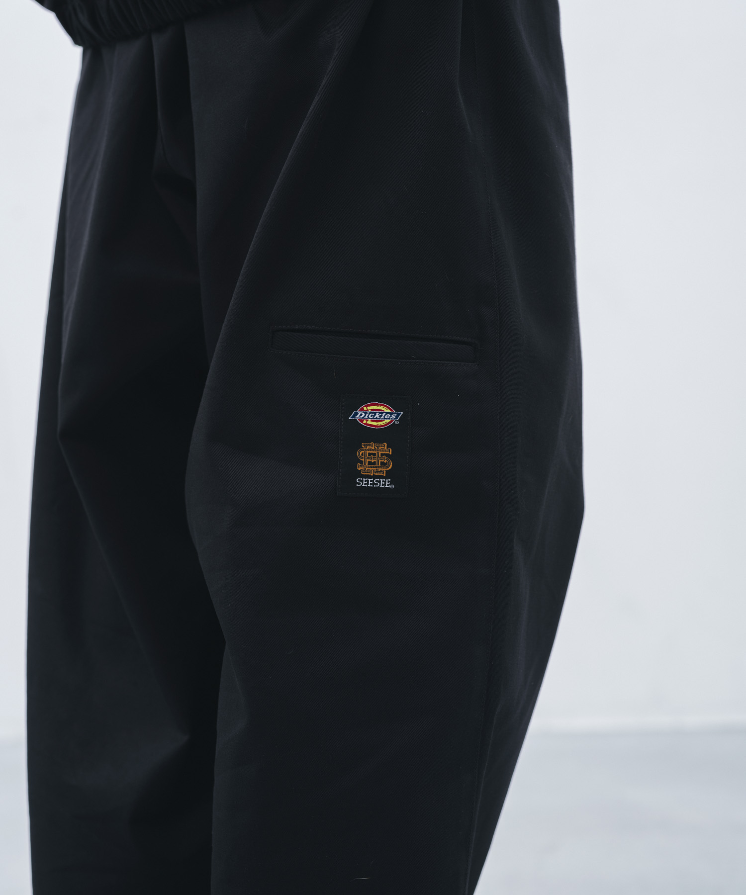 SEE SEE　BAGGY PANTS BLACK M