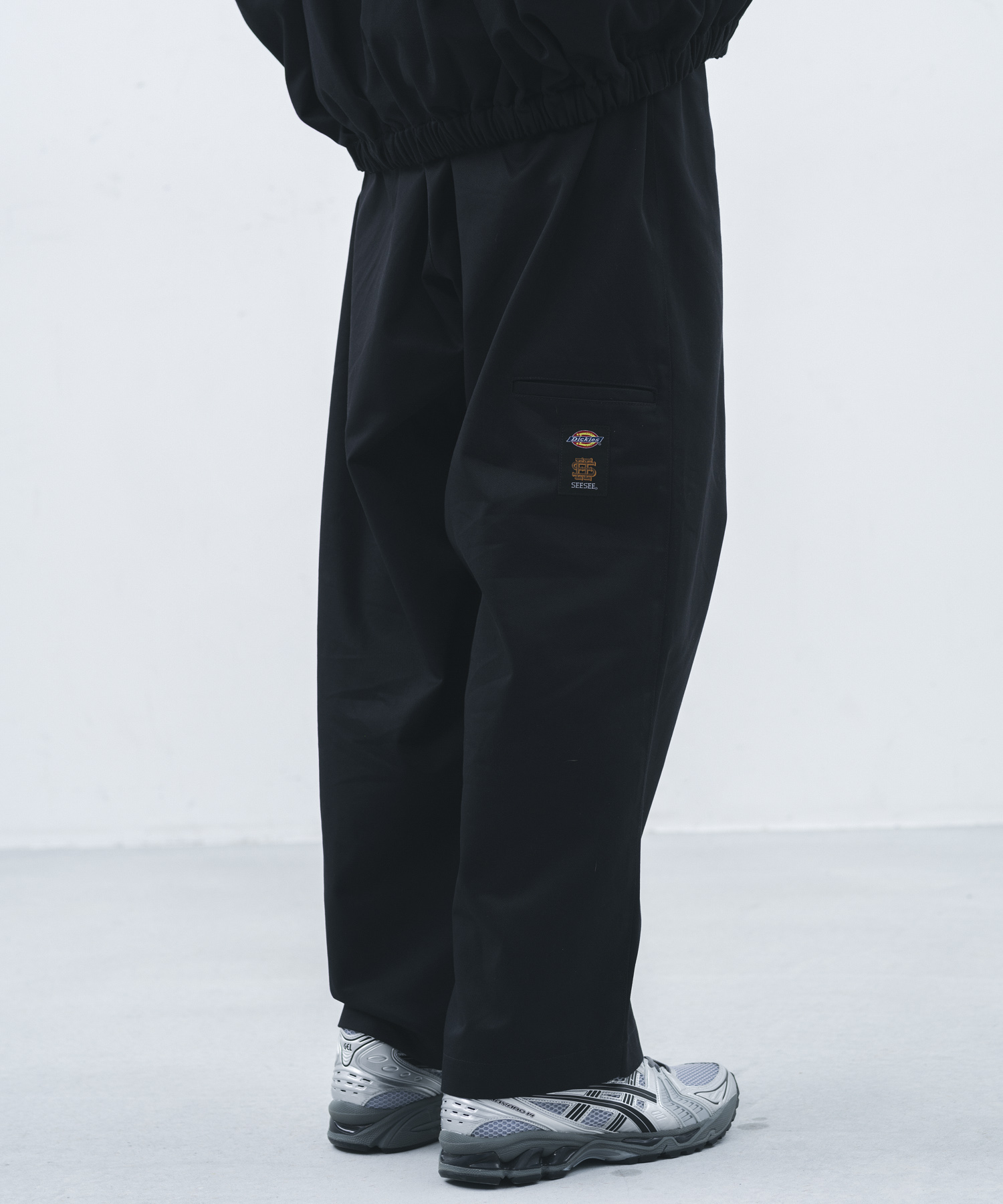 SEE SEE　BAGGY PANTS BLACK M