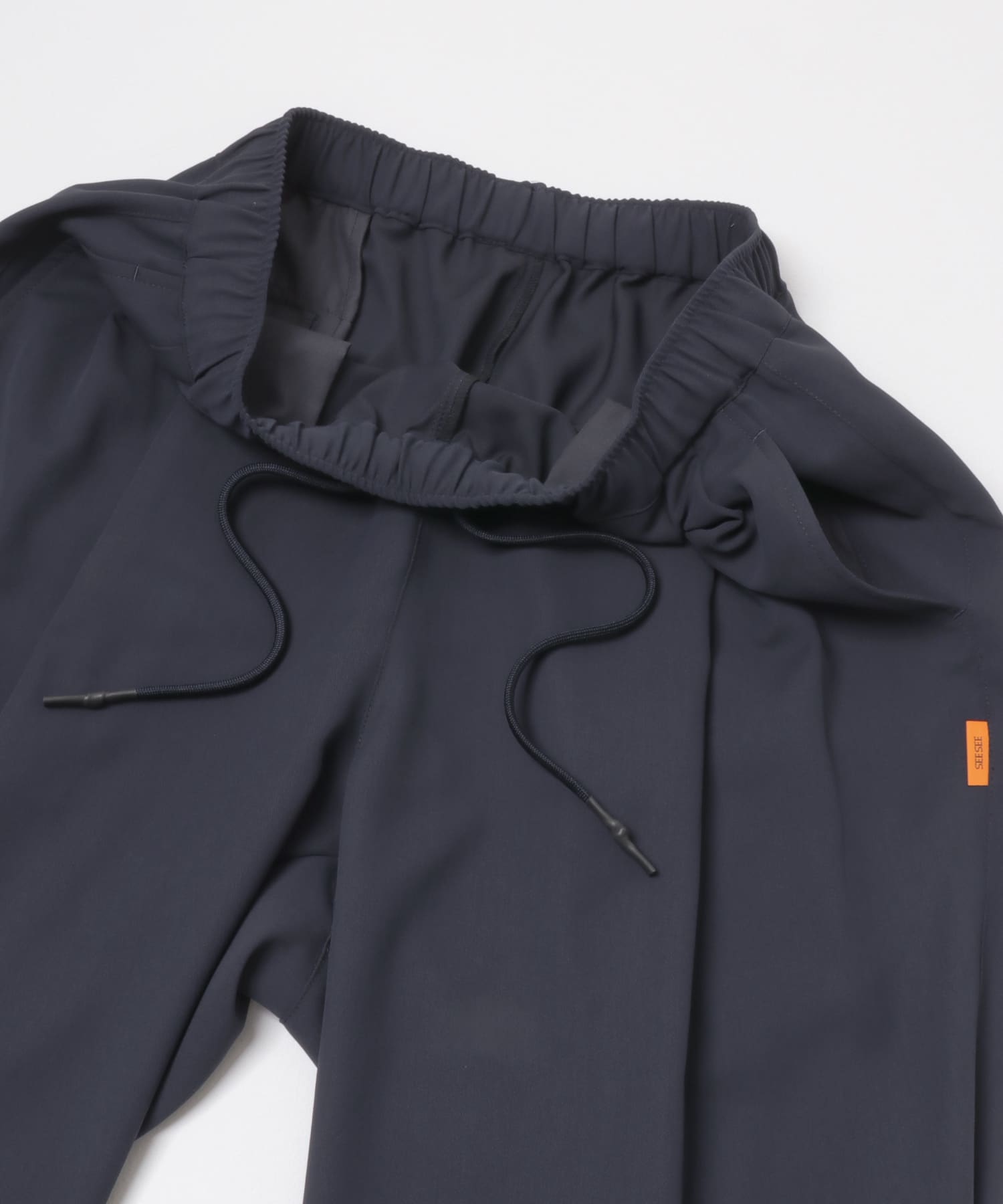 SEE SEE　WIDE TWO TUCK PANTS D NAVY/W M