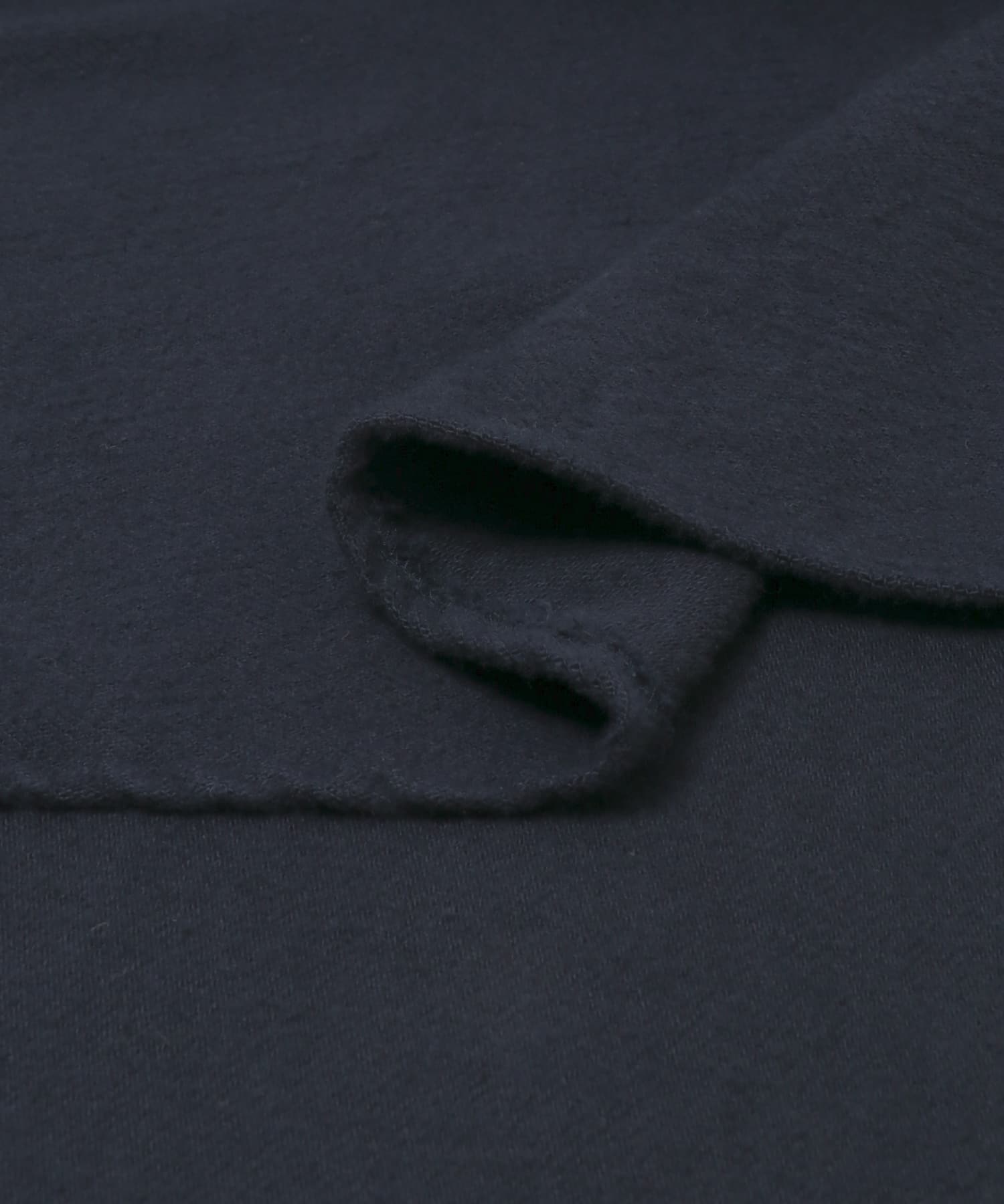 SEE SEE　BIG SHIRT  WASHED NEL NAVY M