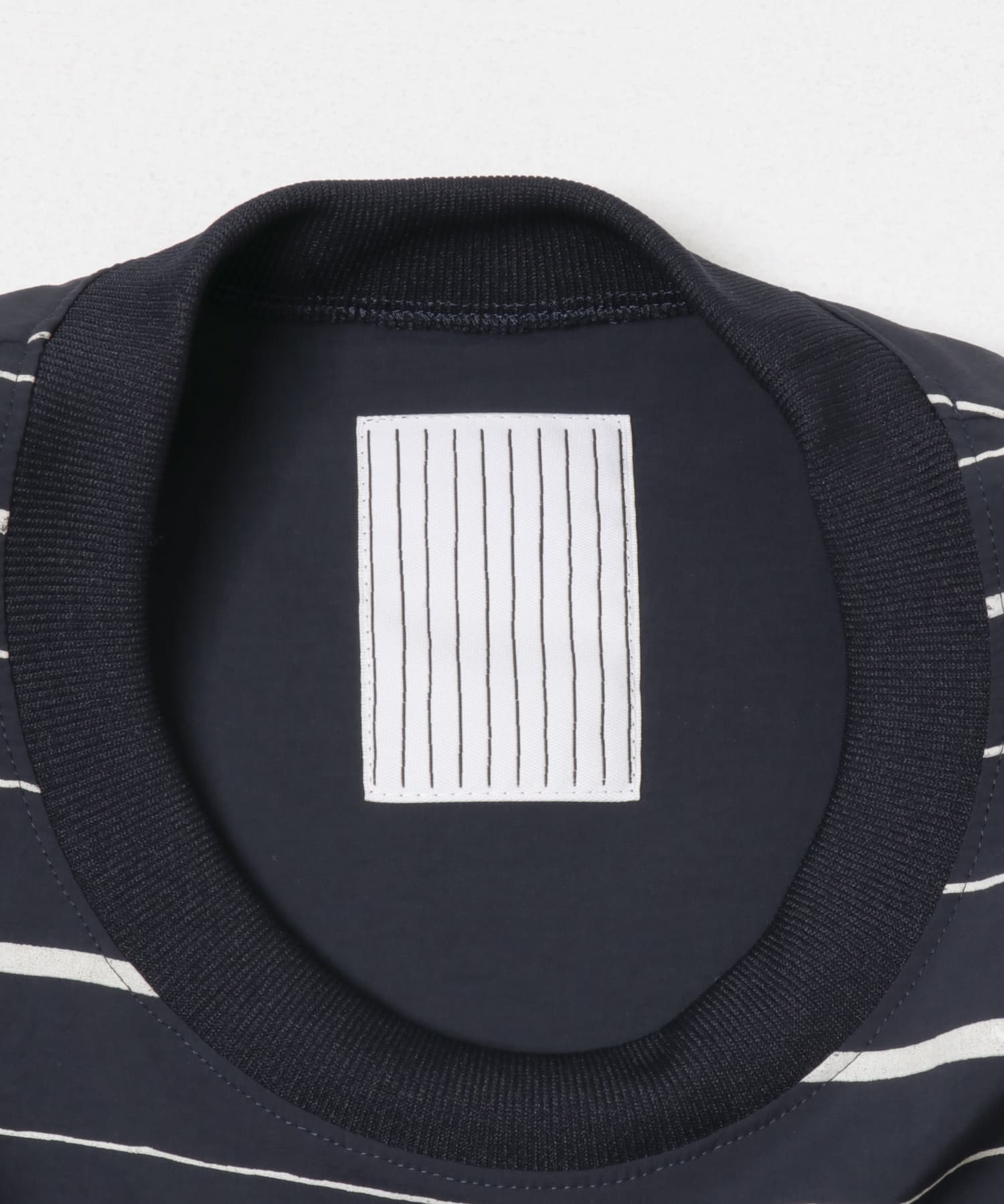 SFC SUPER BIG MIX STRIPE LS NYLON TEE(L Navy): トップス｜URBAN
