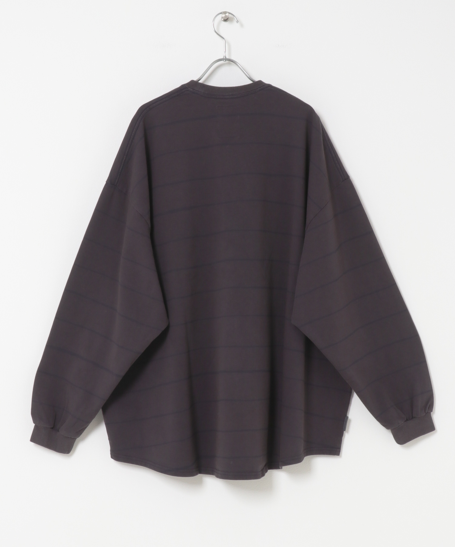 SFC　SIDE STRIPE SUPER BIG LS TEE(DISCHARGED) Navy L