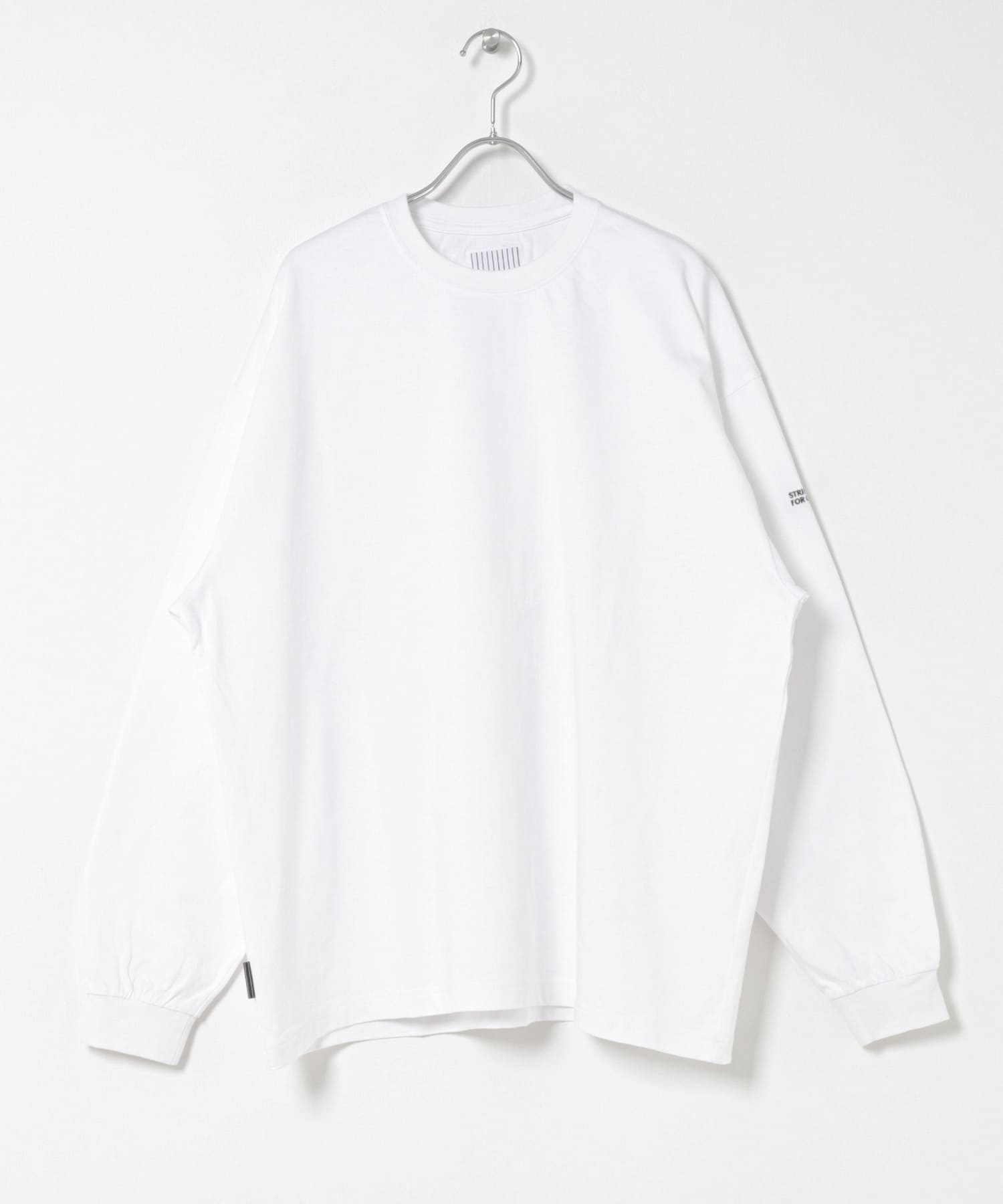 SFC　NEW BASIC LS TEE White L