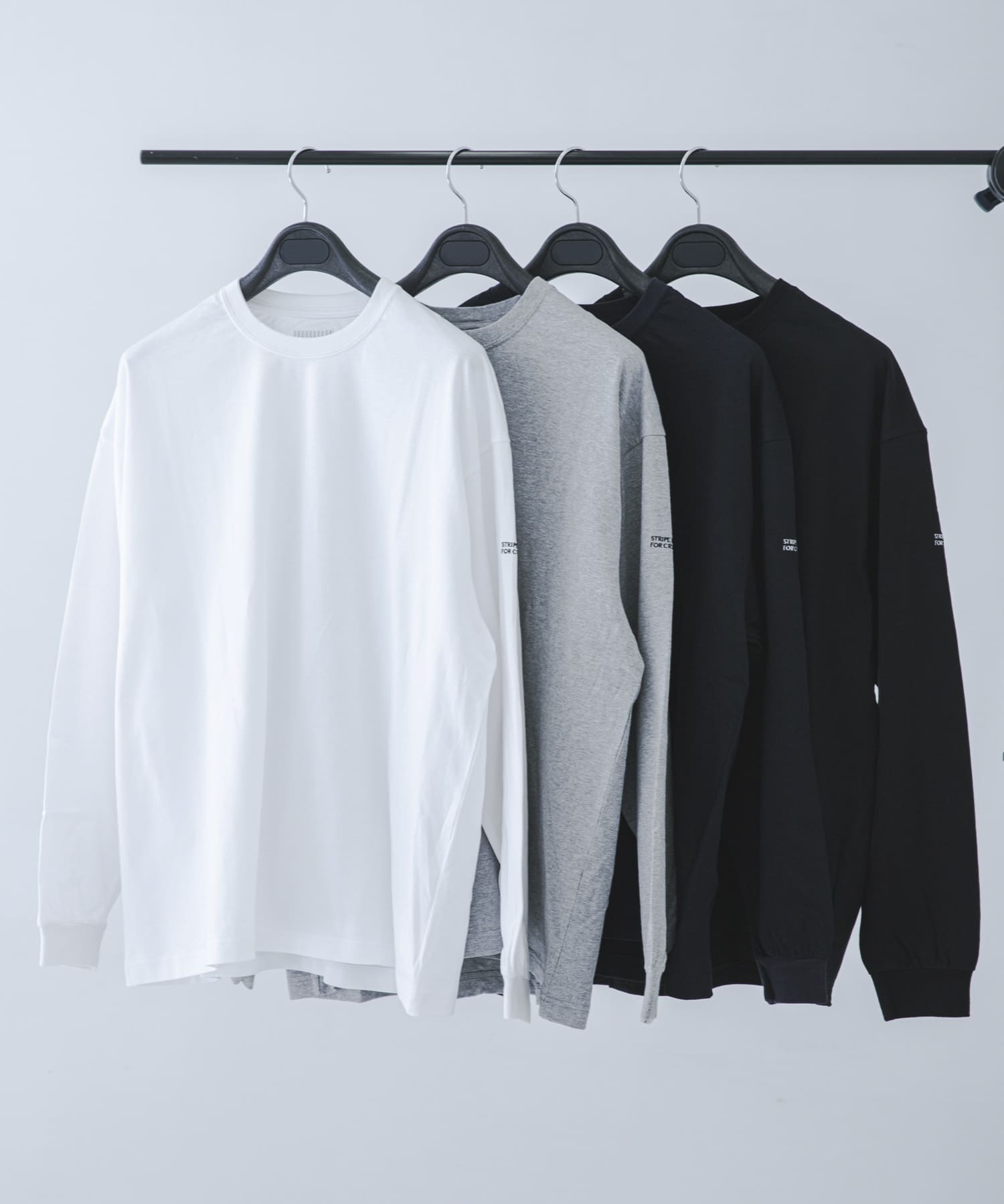 SFC　NEW BASIC LS TEE White L