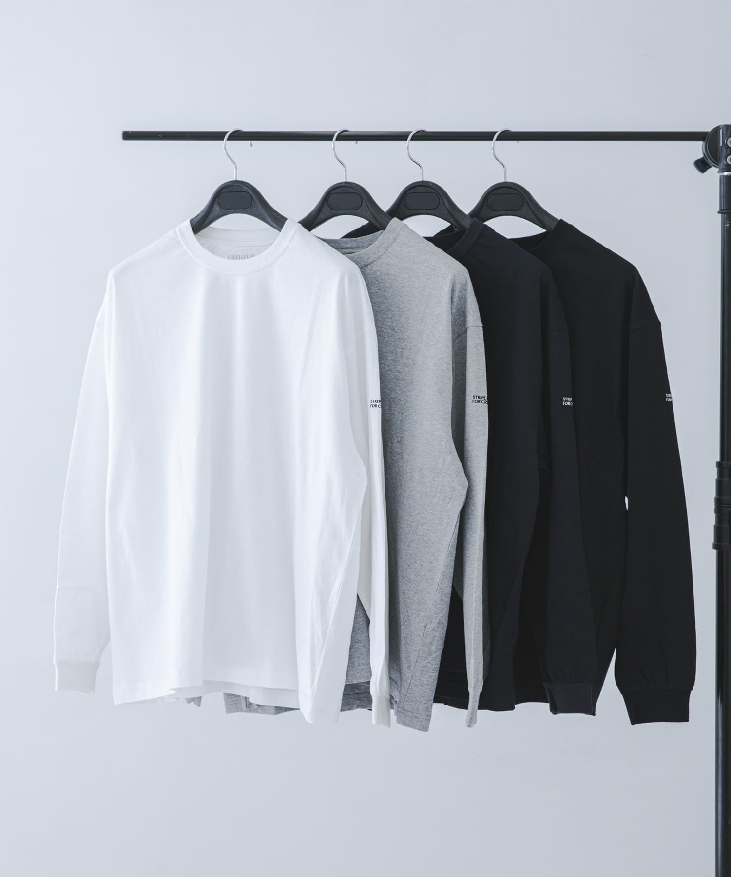 SFC　NEW BASIC LS TEE White L