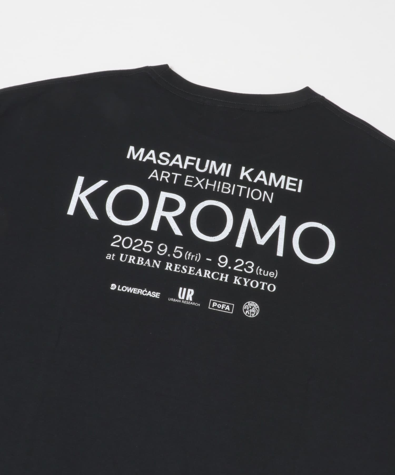 亀井雅文　ナイチョロTEE 1 BLACK M
