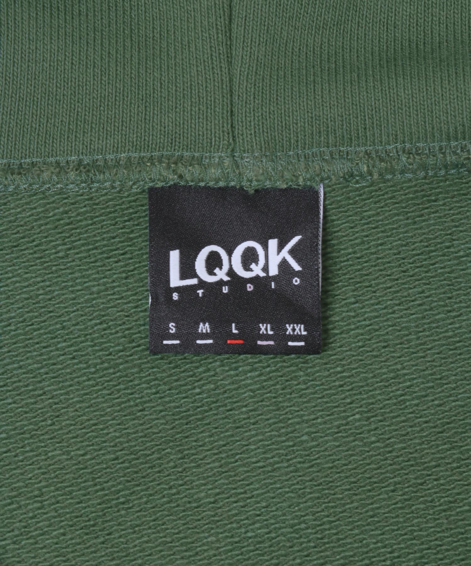 lqqk studio パーカー LQQK STUDIO|ルックスタジオ】SWEAT ZIP HOODIE 正規取扱店 公式