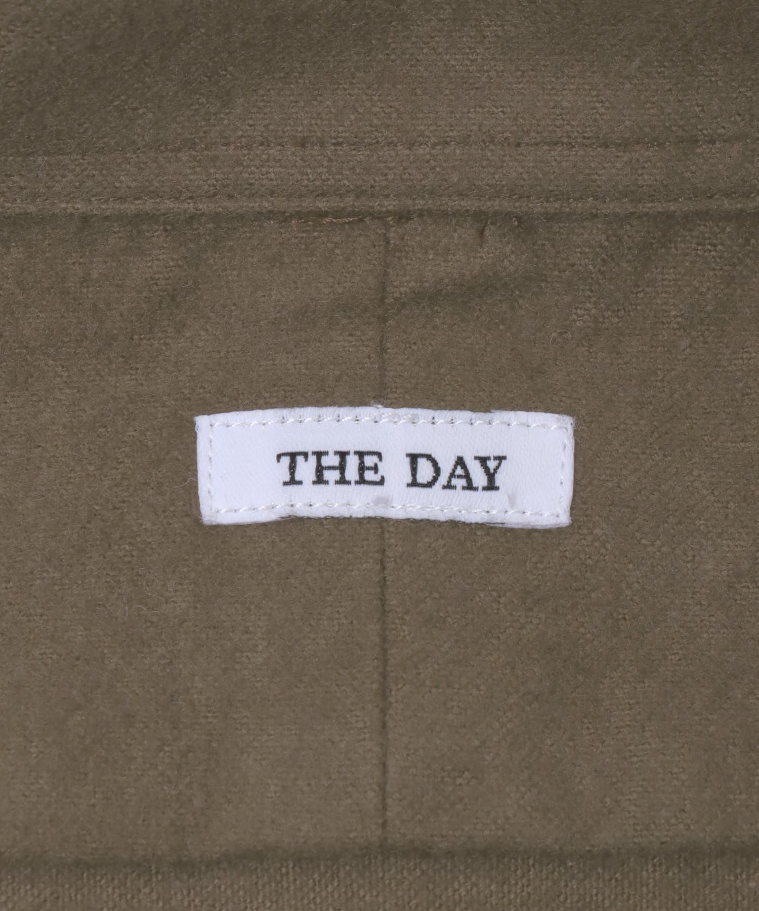 THE DAY　VINTAGE BRUSHED FLANNEL SHIRT BROWN 2