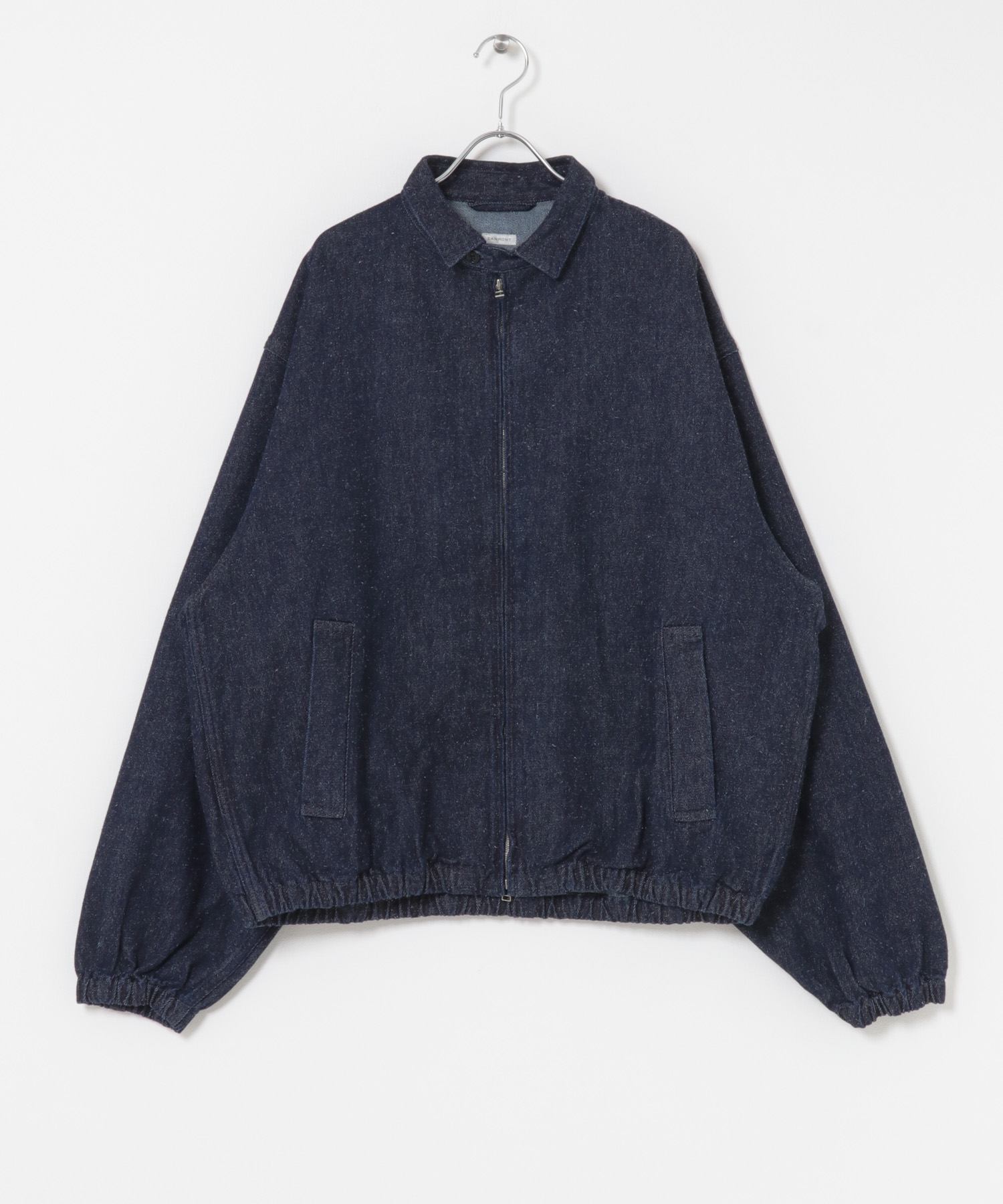 SANMONT　シルクデニム スイングトップ