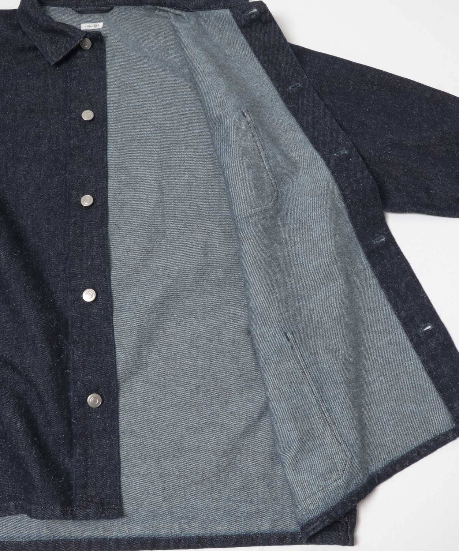 SANMONT シルクデニム ワークジャケット(2 Indigo): アウター｜URBAN