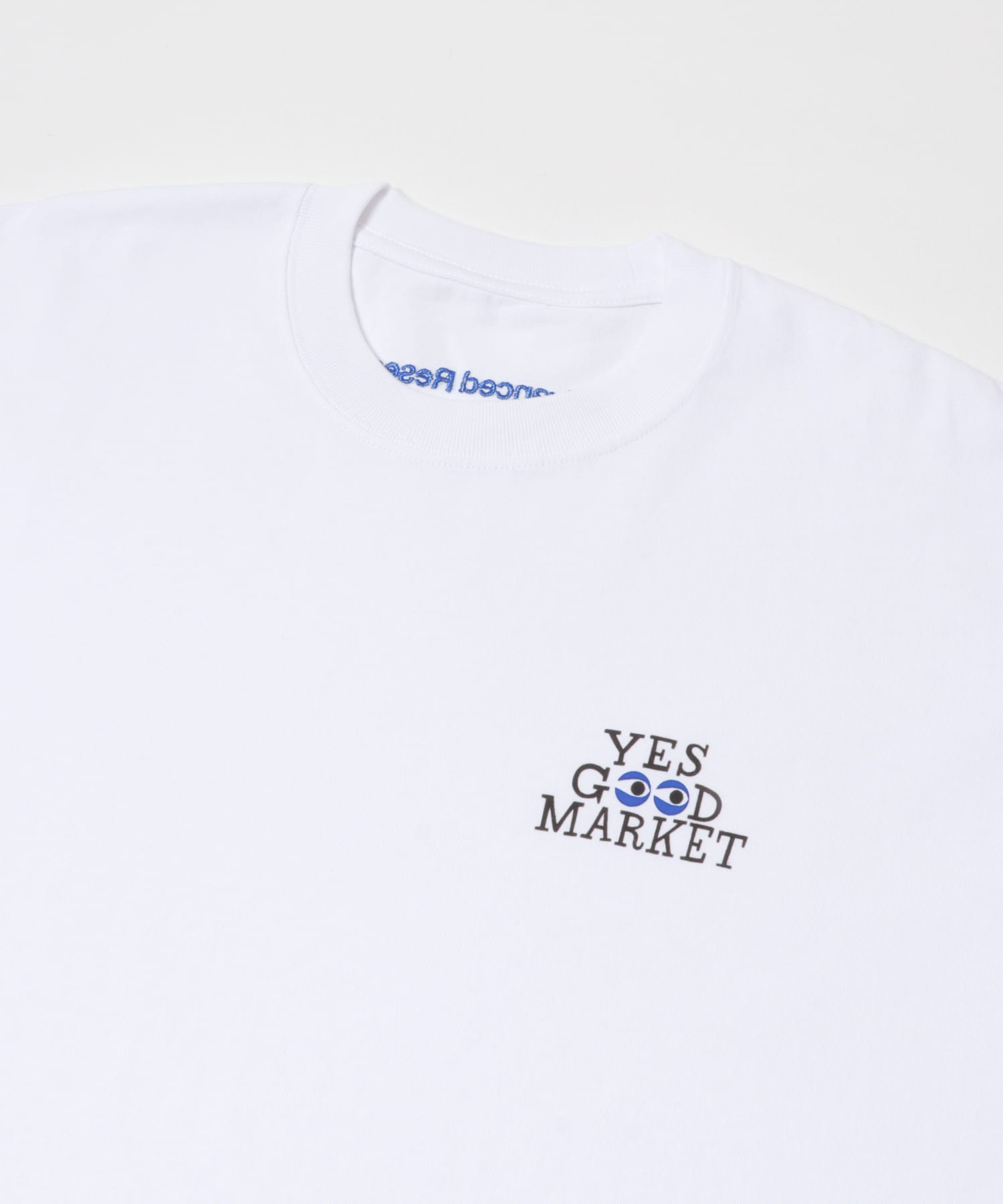 YES GOOD MARKET Advanced.Research L/S TEE(M WHITE): トップス