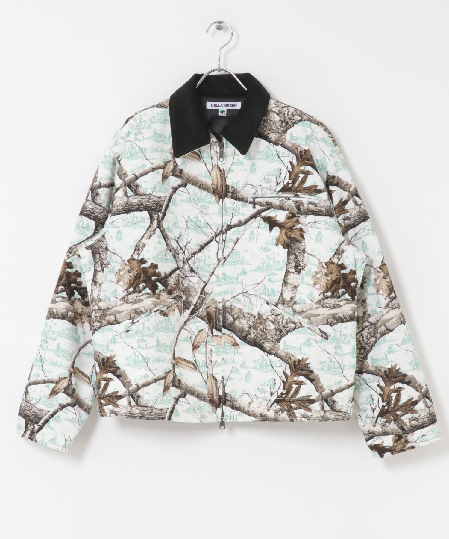 HELLA GREEN　Cheese Camo Jacket