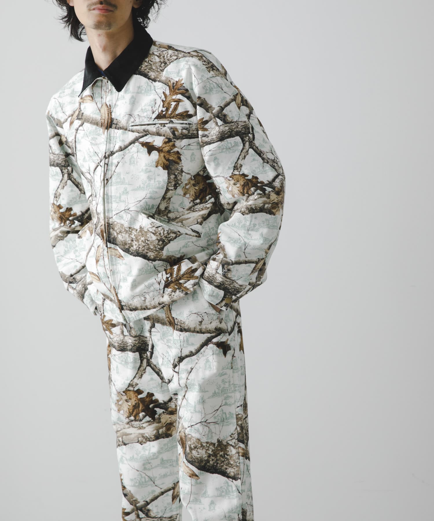 HELLA GREEN　Cheese Camo Jacket