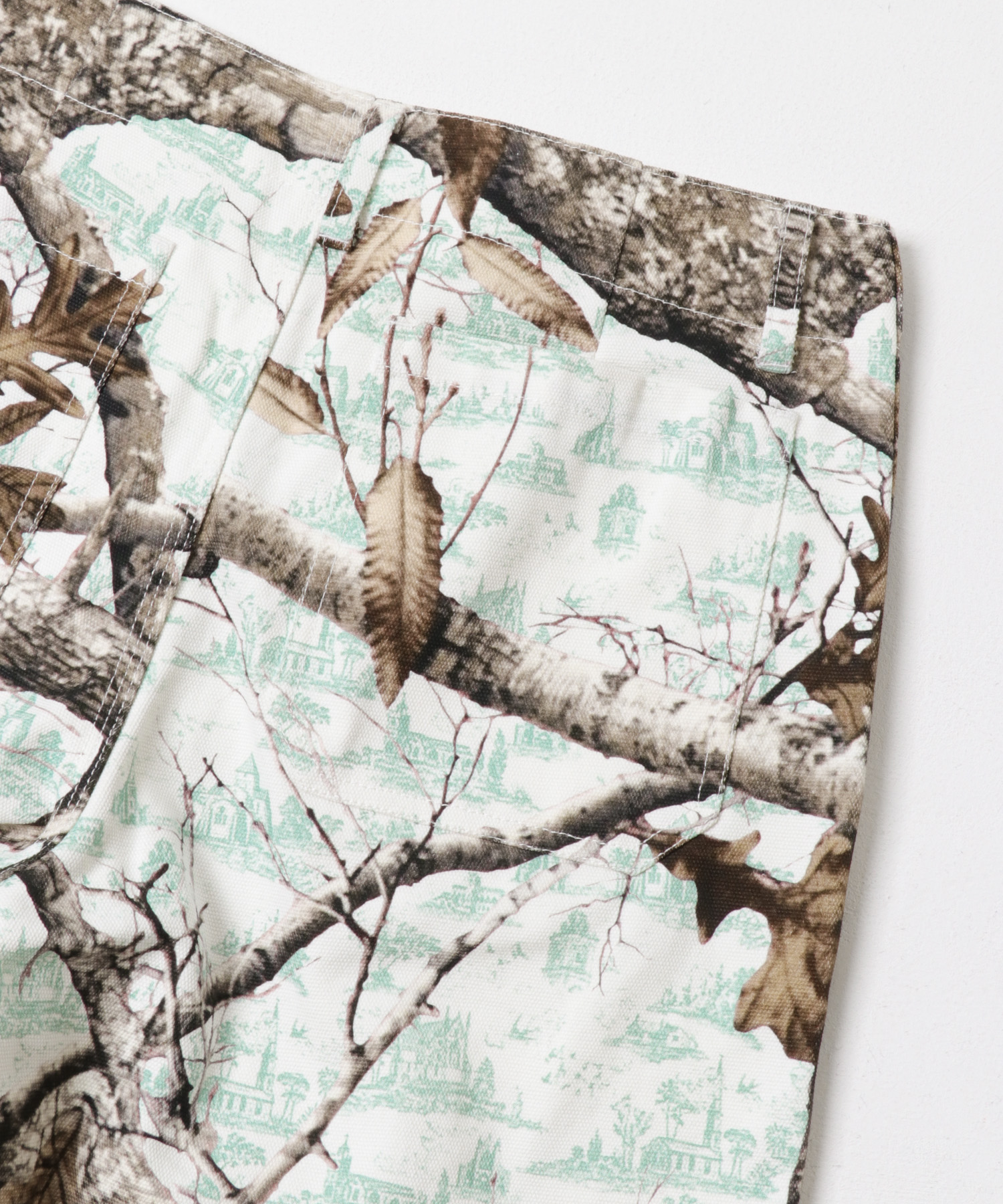 HELLA GREEN　Cheese Camo Pants WHITE L