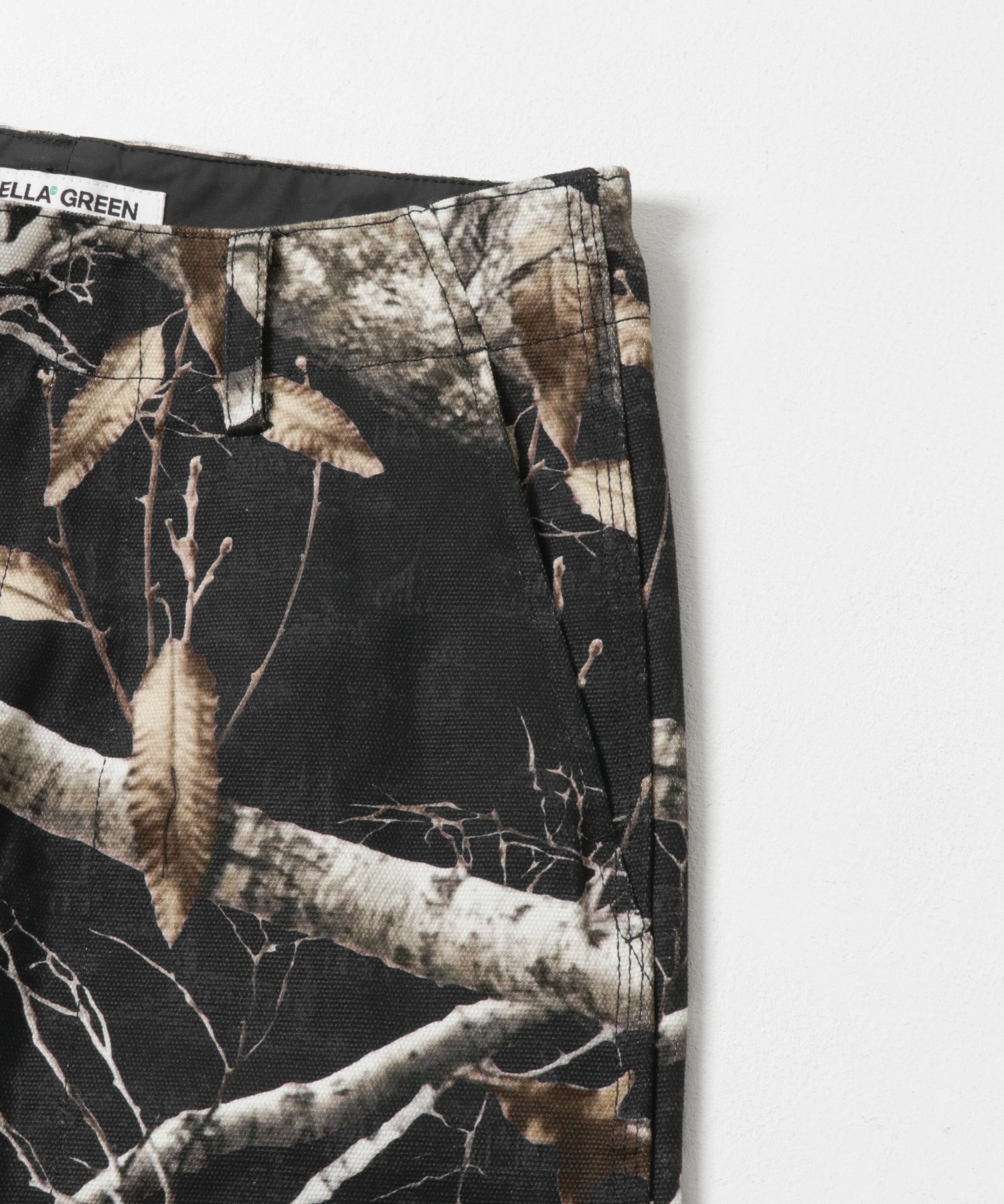 HELLA GREEN　Cheese Camo Pants BLACK L