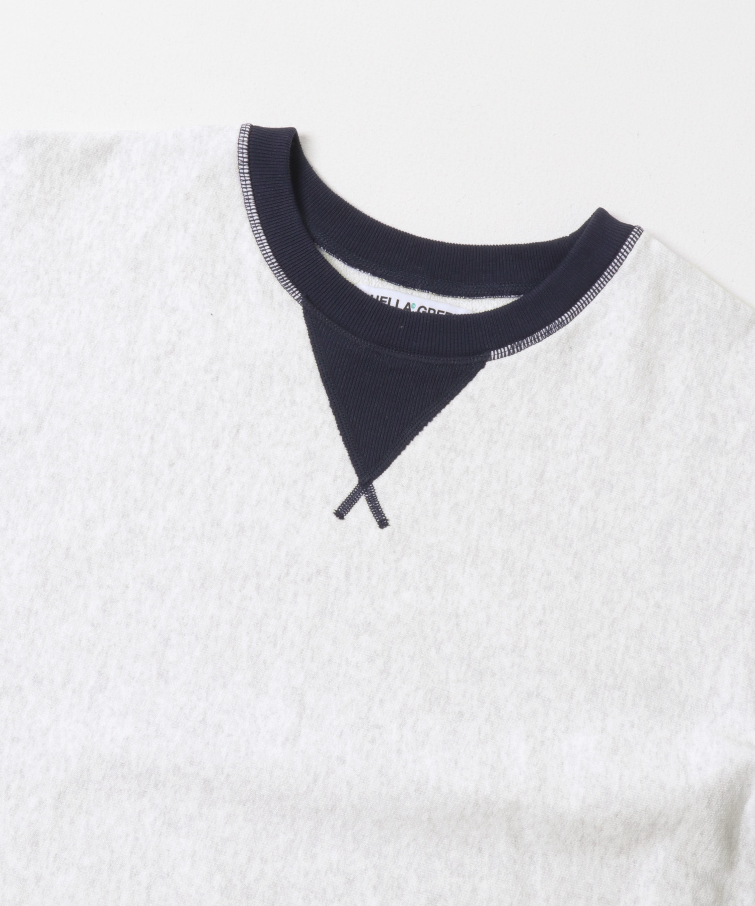 HELLA GREEN　Flat seamer Sweat GRAY L
