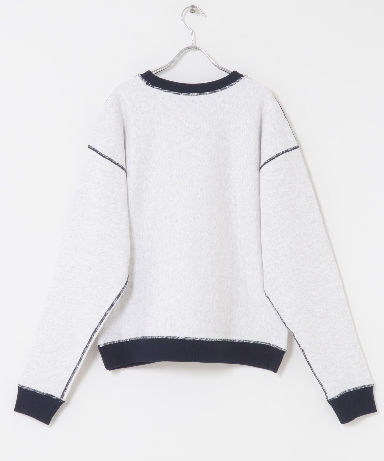HELLA GREEN　Flat seamer Sweat GRAY L