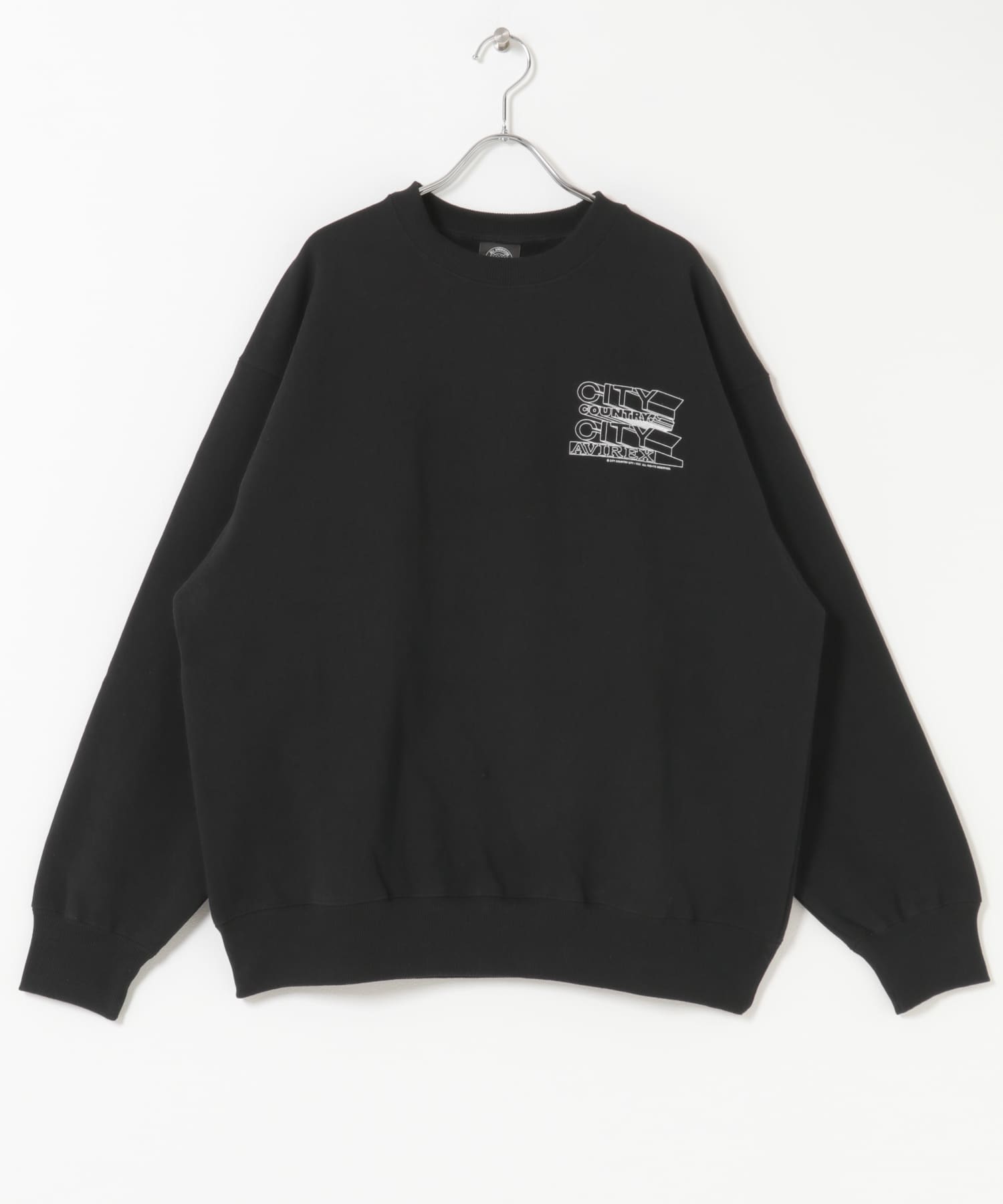 CITY COUNTRY CITY　CCC×AVIREX SWEAT SHIRT