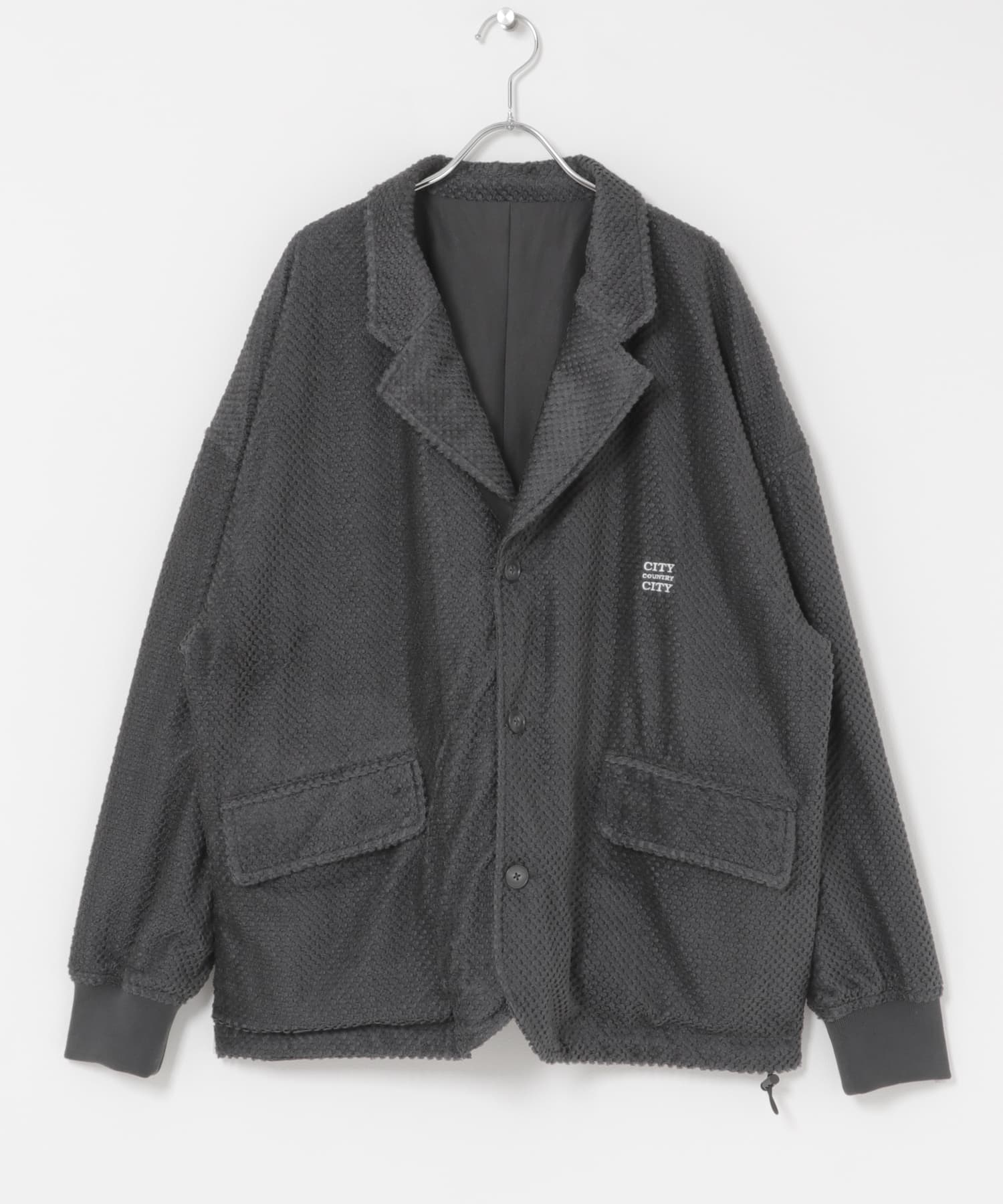 CITY COUNTRY CITY OCTA REVERSIBLE TAILORED(L C/GRAY): アウター