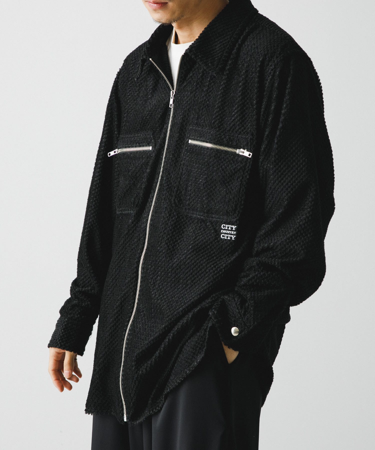 CITY COUNTRY CITY　OCTA ZIPUP SHIRTS JKT