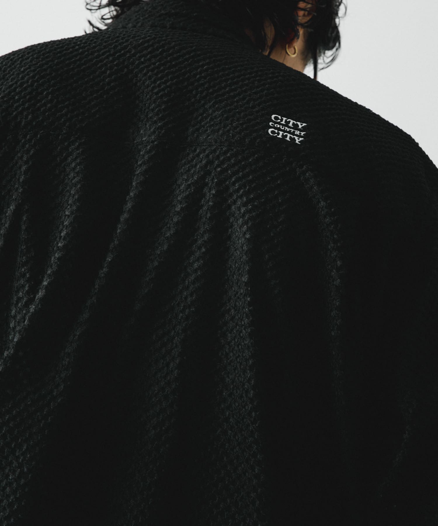 CITY COUNTRY CITY　OCTA ZIPUP SHIRTS JKT BLACK L